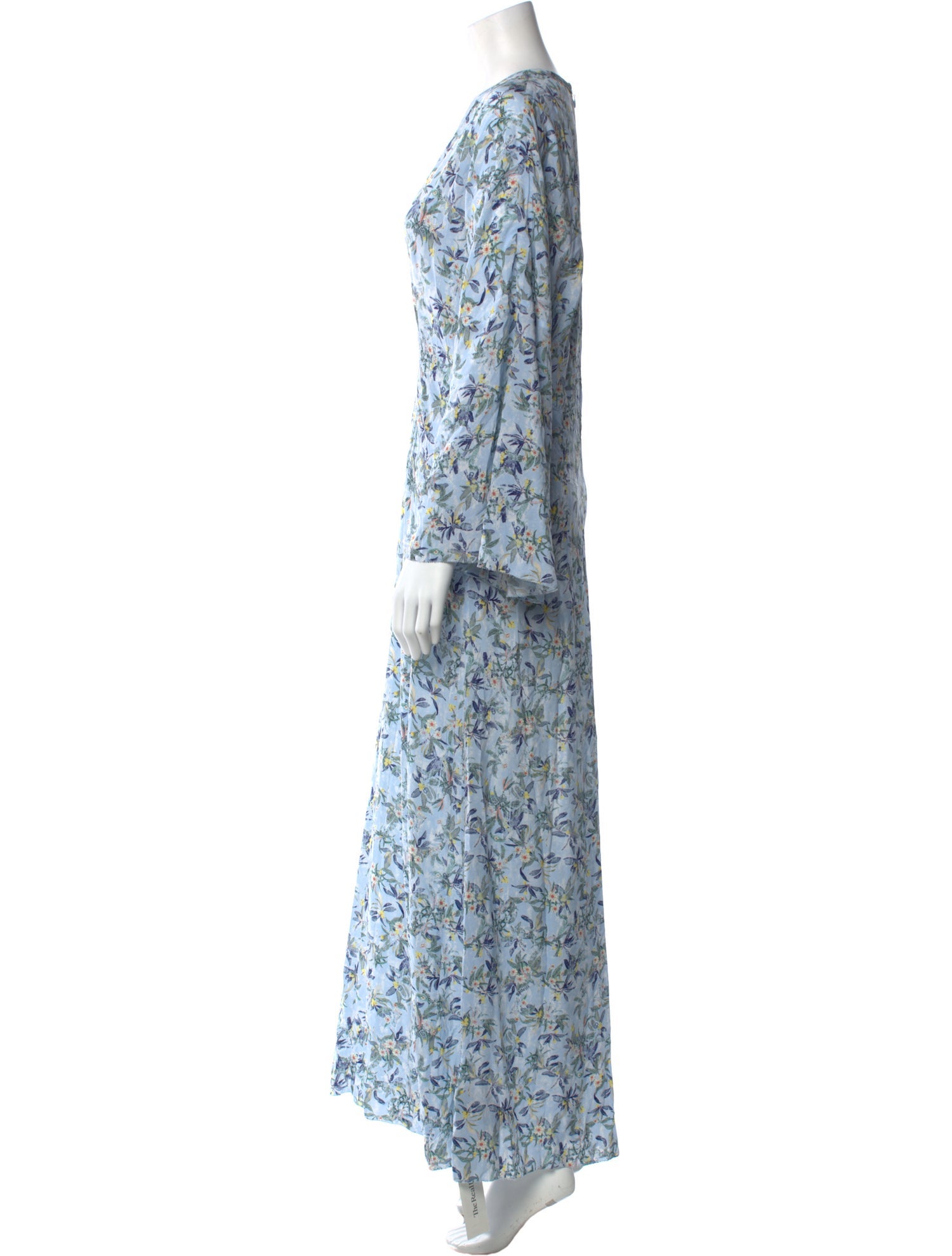 Zadig & Voltaire Floral Print Long Dress