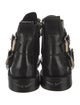 Zadig & Voltaire Leather Studded Accents Combat Boots