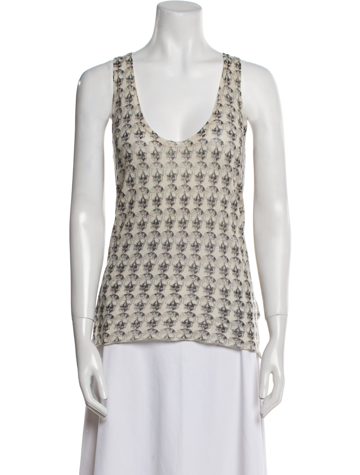 Zadig & Voltaire Linen Printed Top