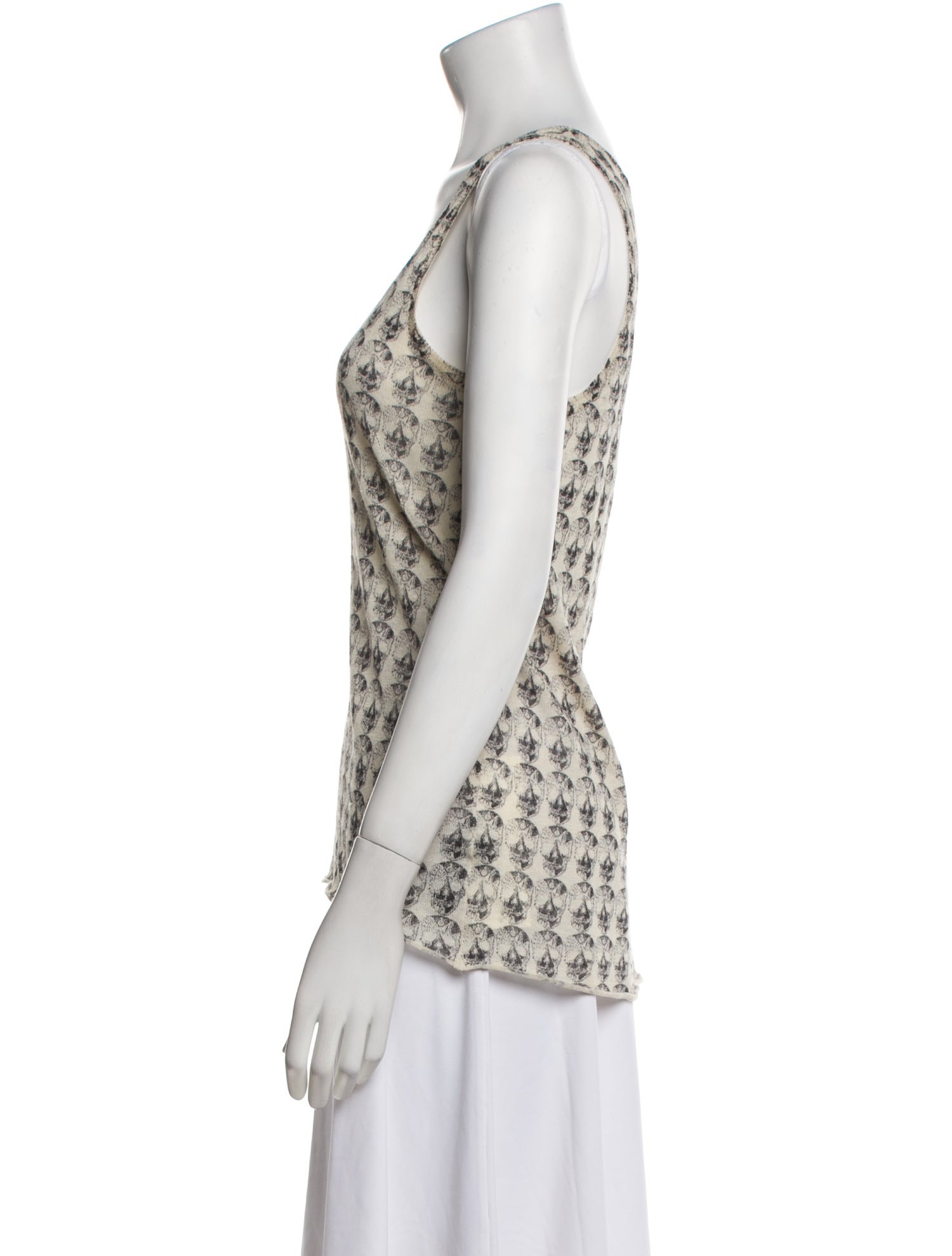 Zadig & Voltaire Linen Printed Top