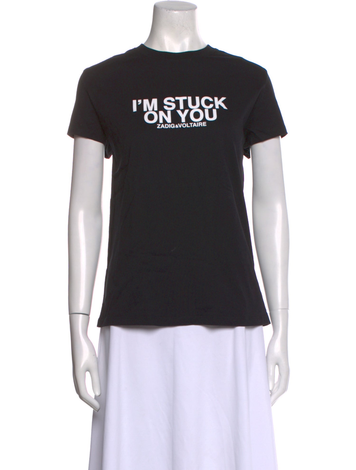 Zadig & Voltaire Graphic Print Crew Neck T-Shirt