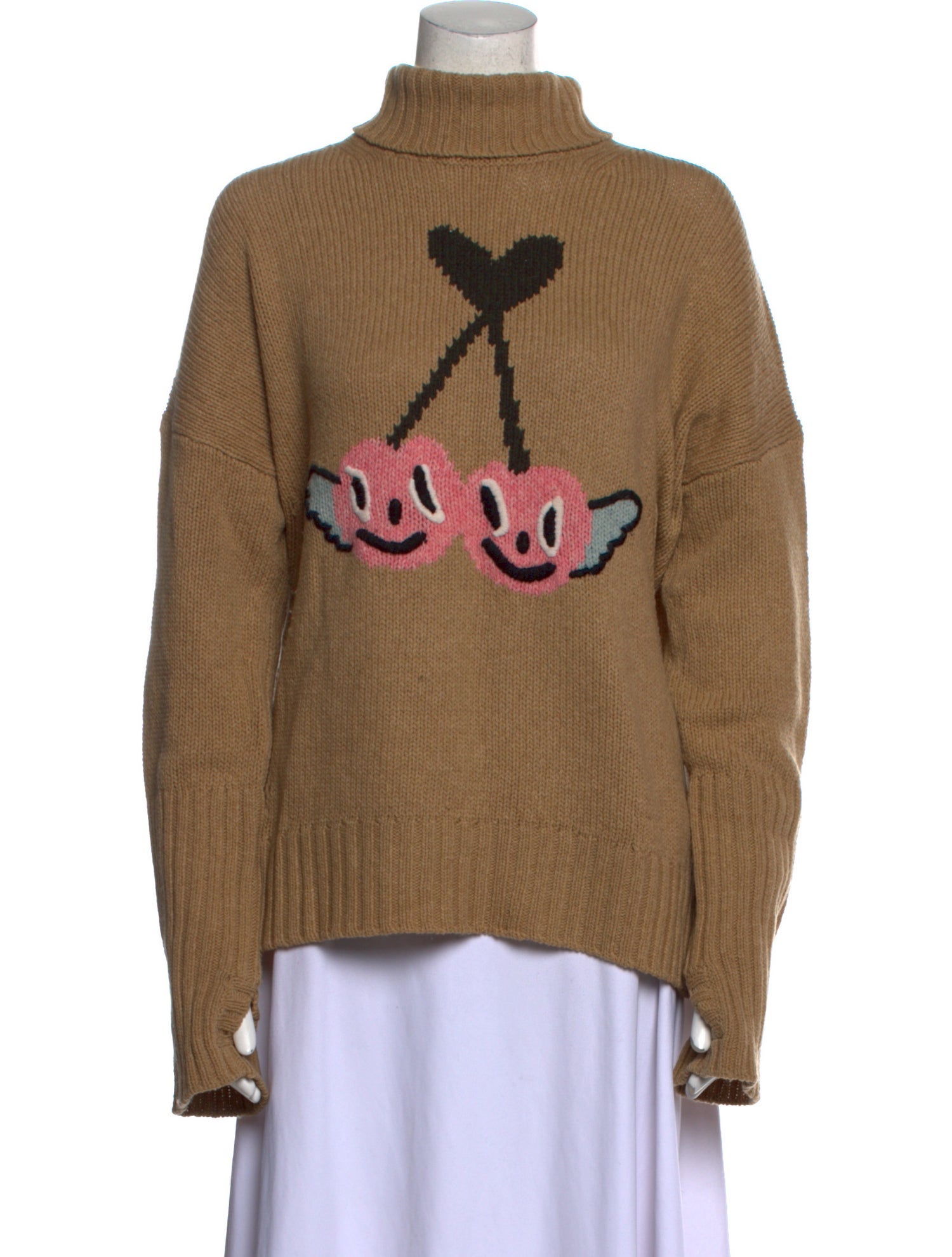 Zadig & Voltaire Merino Wool Graphic Print Sweater