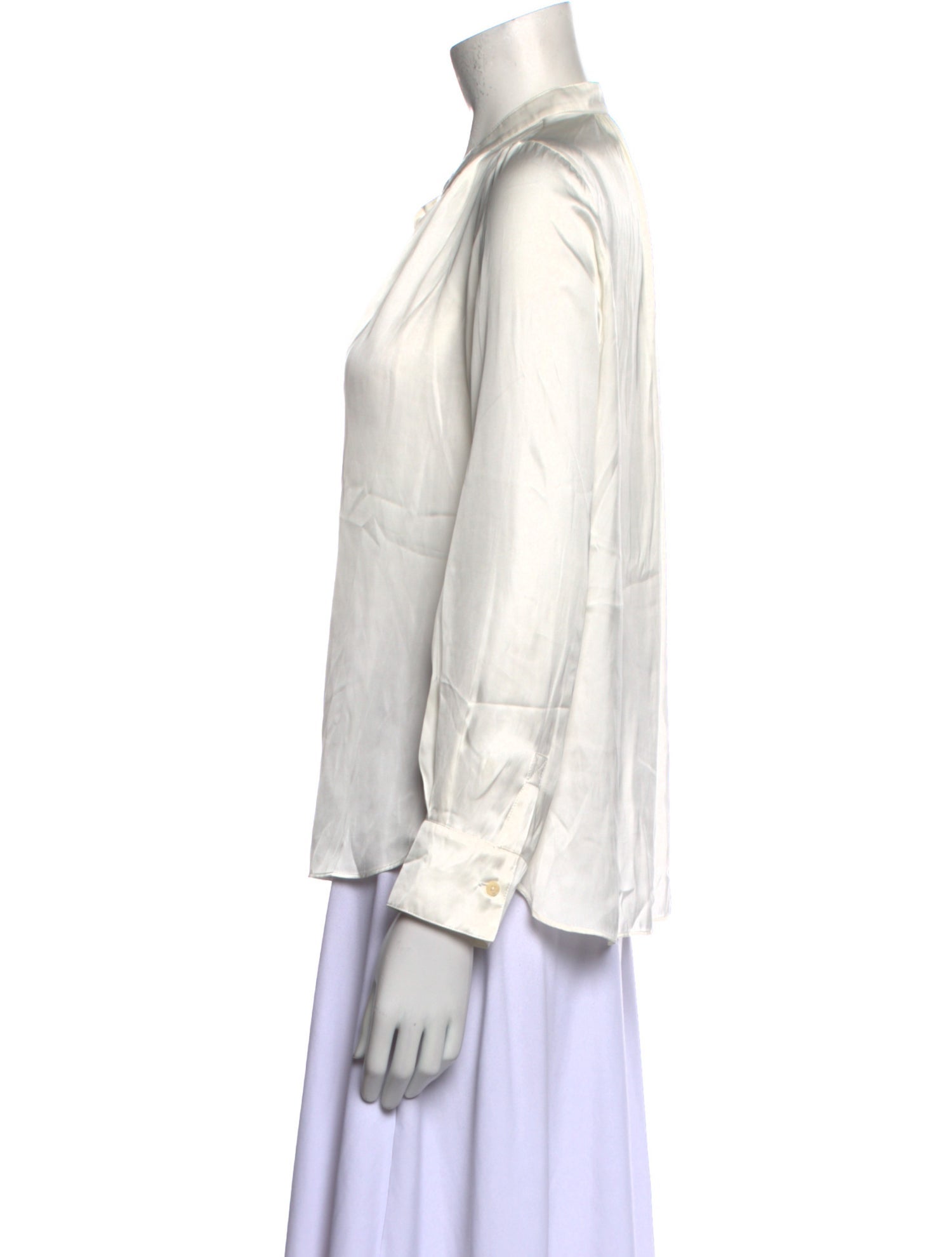 Zadig & Voltaire V-Neck Long Sleeve Blouse