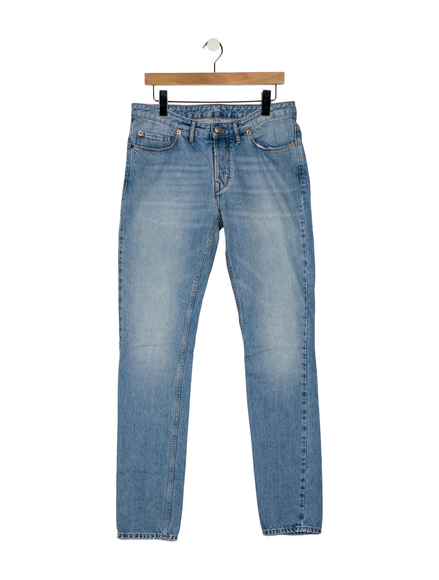 Zadig & Voltaire Mid-Rise Straight Leg Jeans