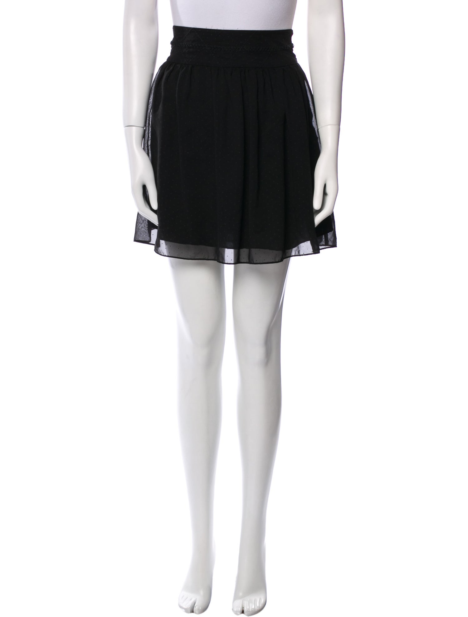 Zadig & Voltaire Silk Mini Skirt