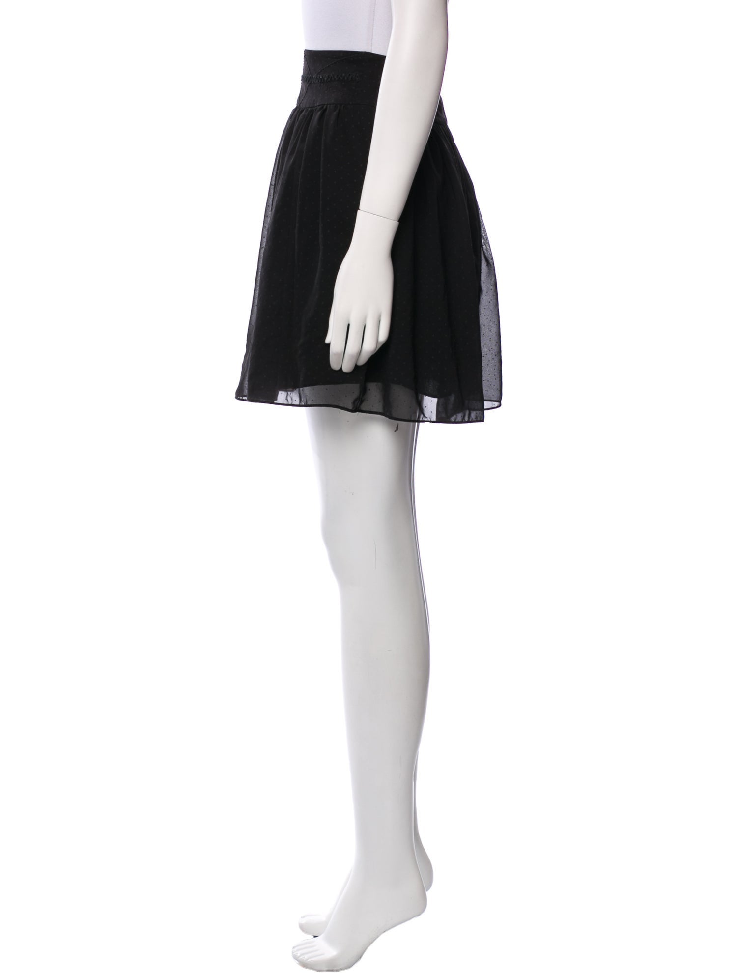 Zadig & Voltaire Silk Mini Skirt