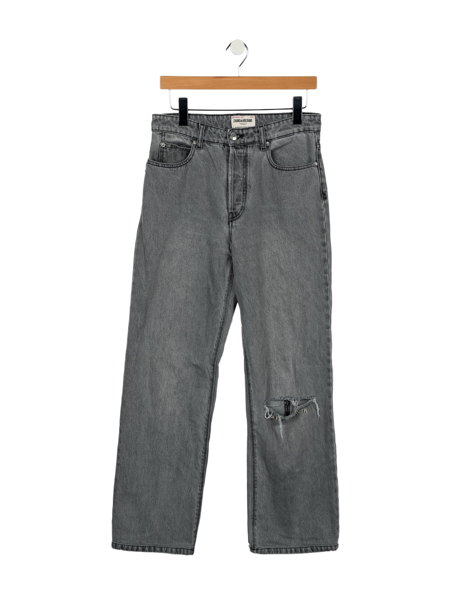 Zadig & Voltaire High-Rise Wide Leg Jeans