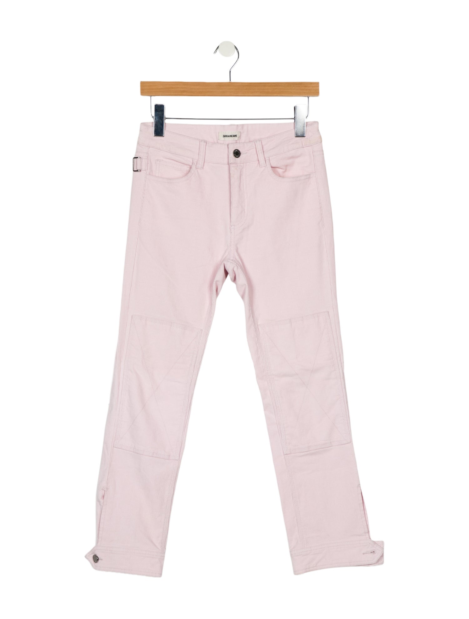 Zadig & Voltaire Mid-Rise Straight Leg Jeans