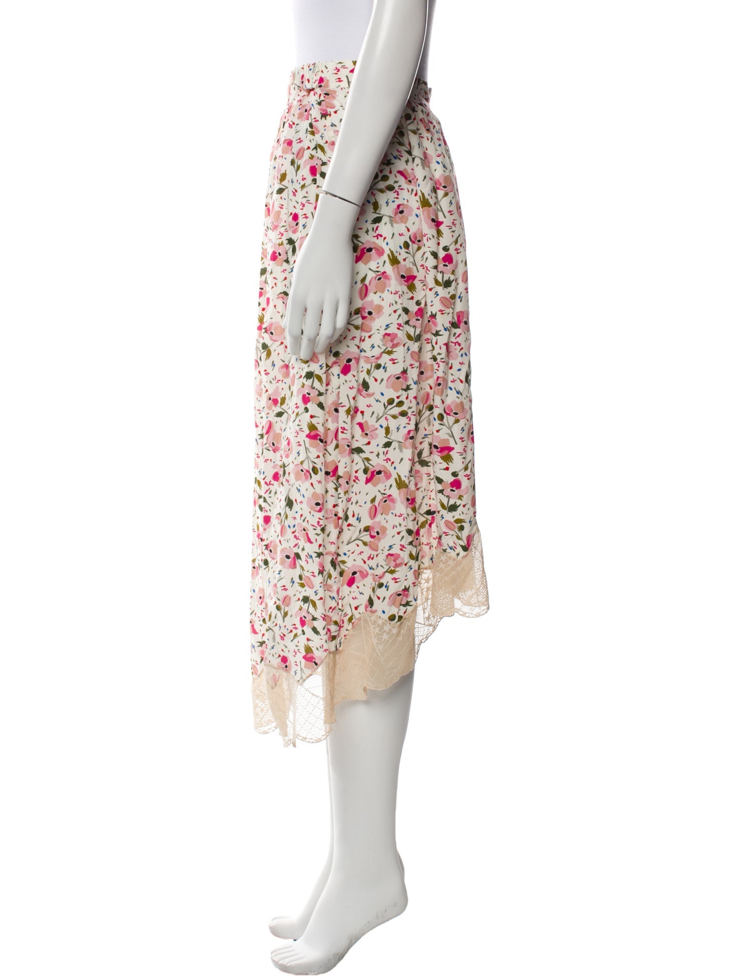 Zadig & Voltaire Printed Midi Length Skirt