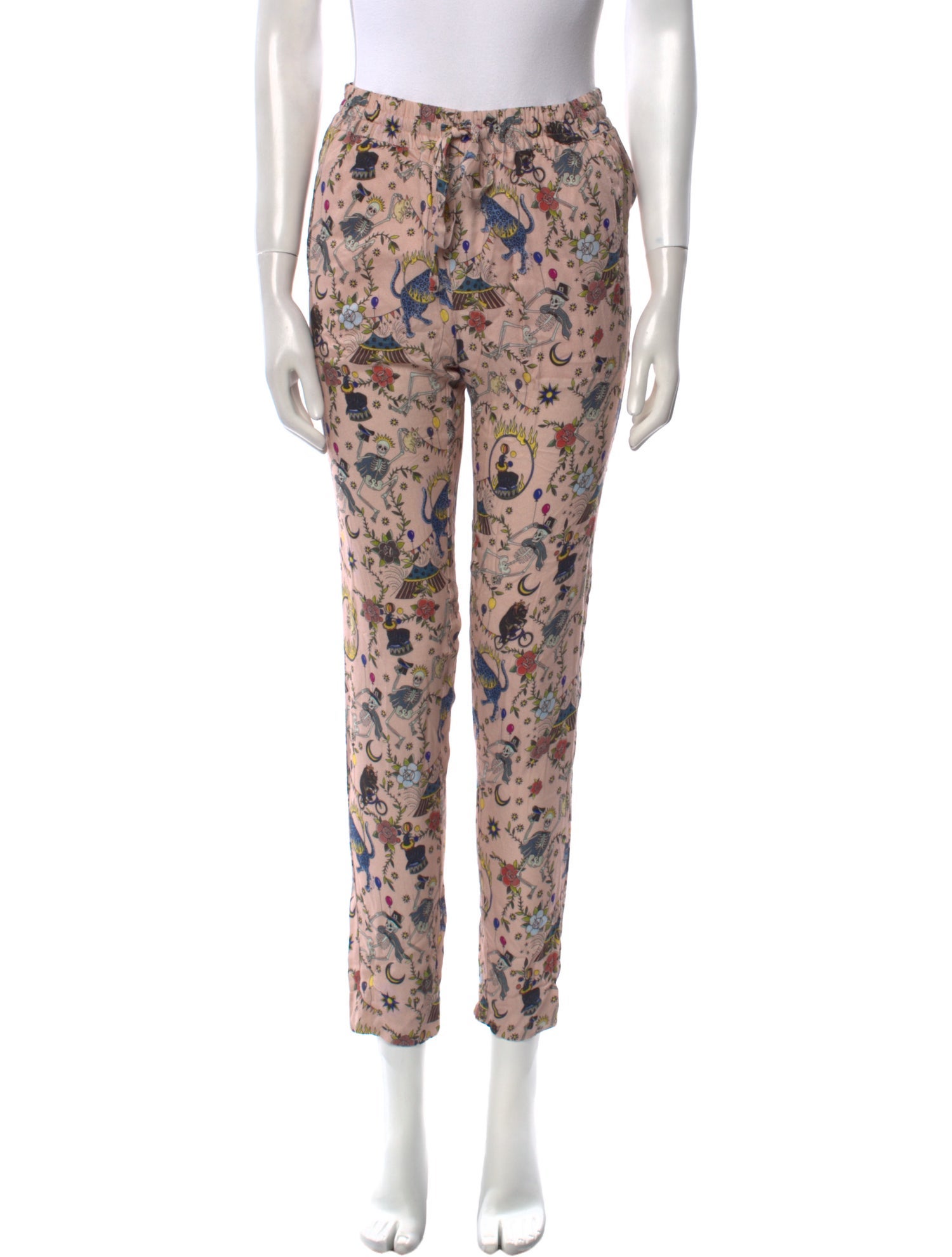 Zadig & Voltaire Printed Skinny Leg Pants
