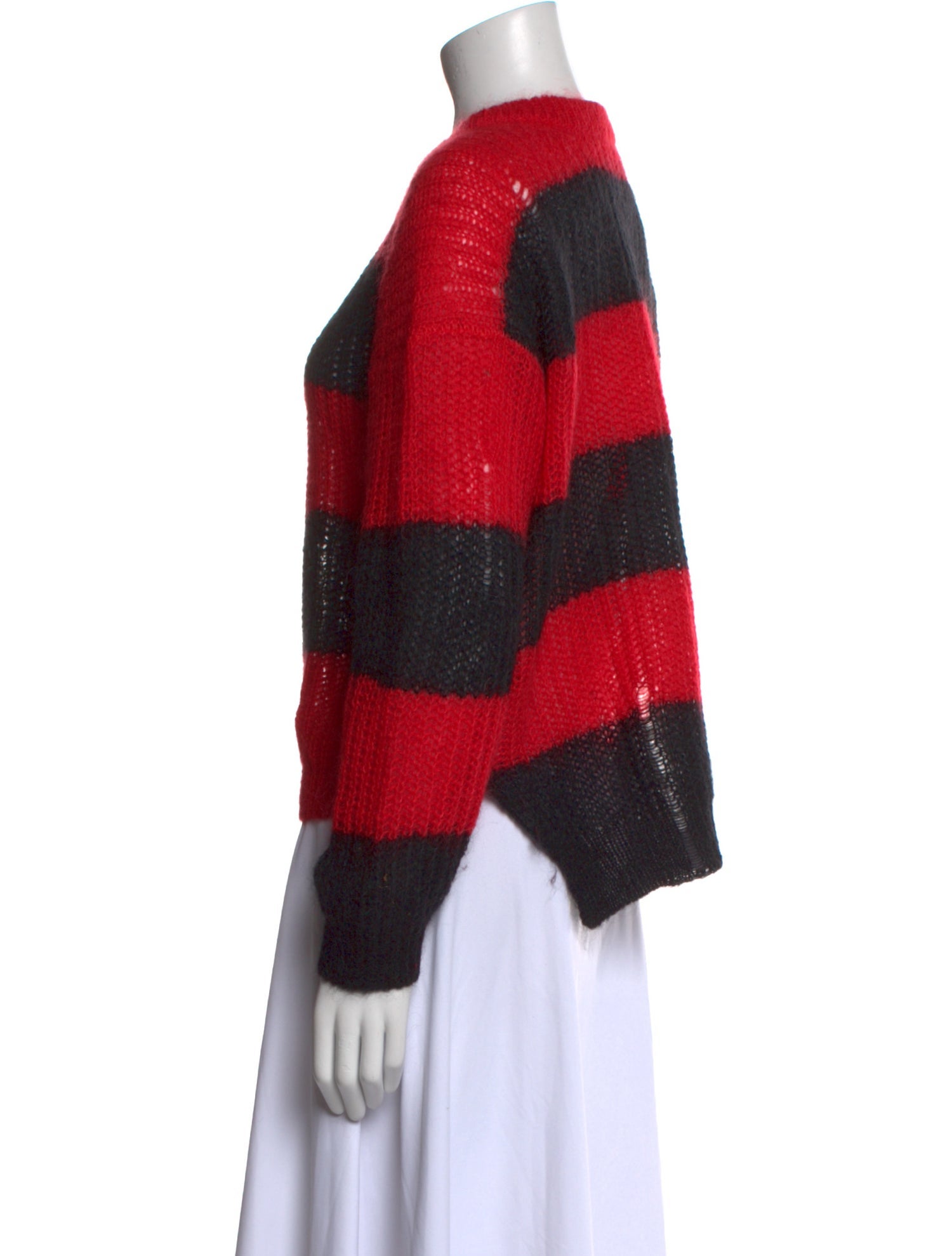 Zadig & Voltaire Striped Crew Neck Sweater