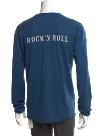 Zadig & Voltaire Merino Wool Crew Neck Pullover