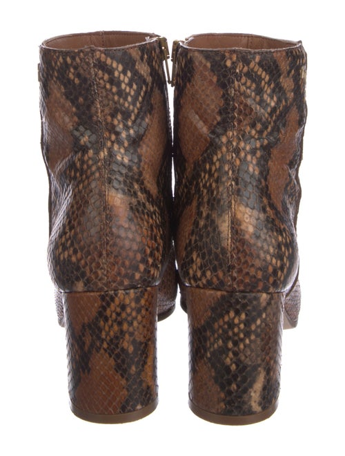 Zadig & Voltaire Snakeskin Animal Print Boots