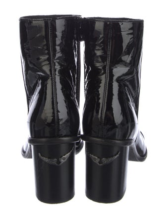 Zadig & Voltaire Patent Leather Boots