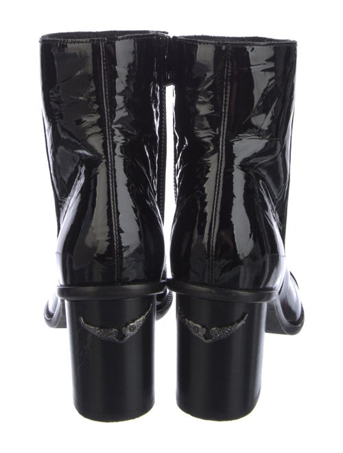 Zadig & Voltaire Patent Leather Boots