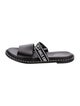 Zadig & Voltaire Leather Printed Slides