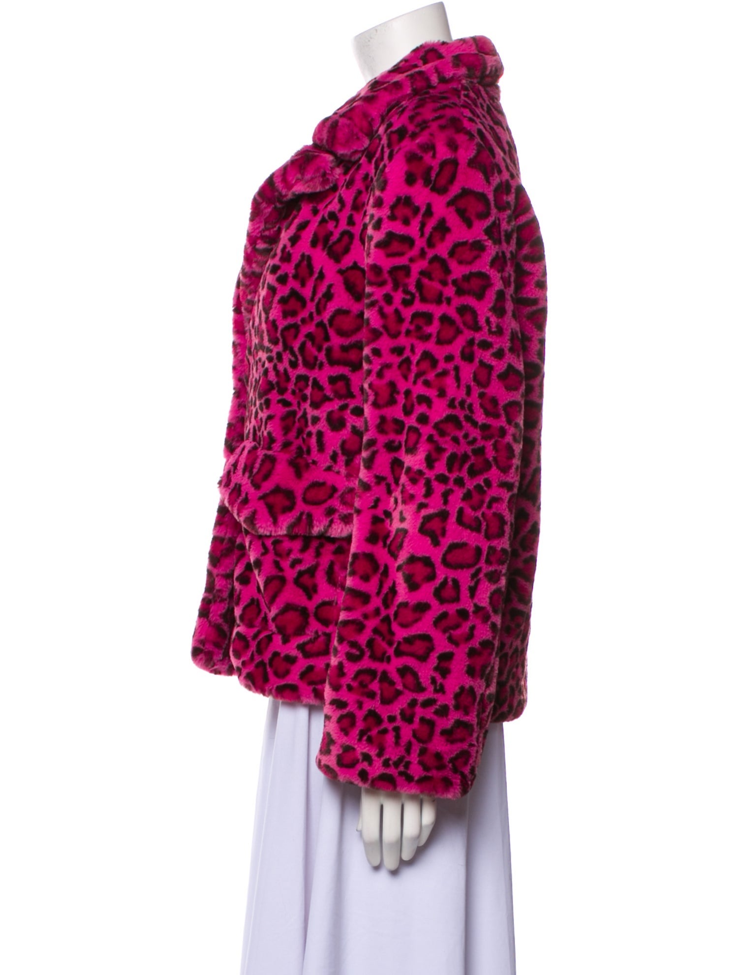 Zadig & Voltaire Animal Print Coat