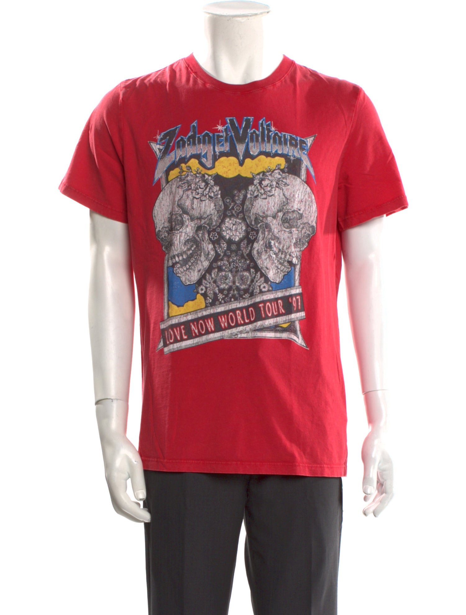 Zadig & Voltaire Graphic Print Crew Neck T-Shirt