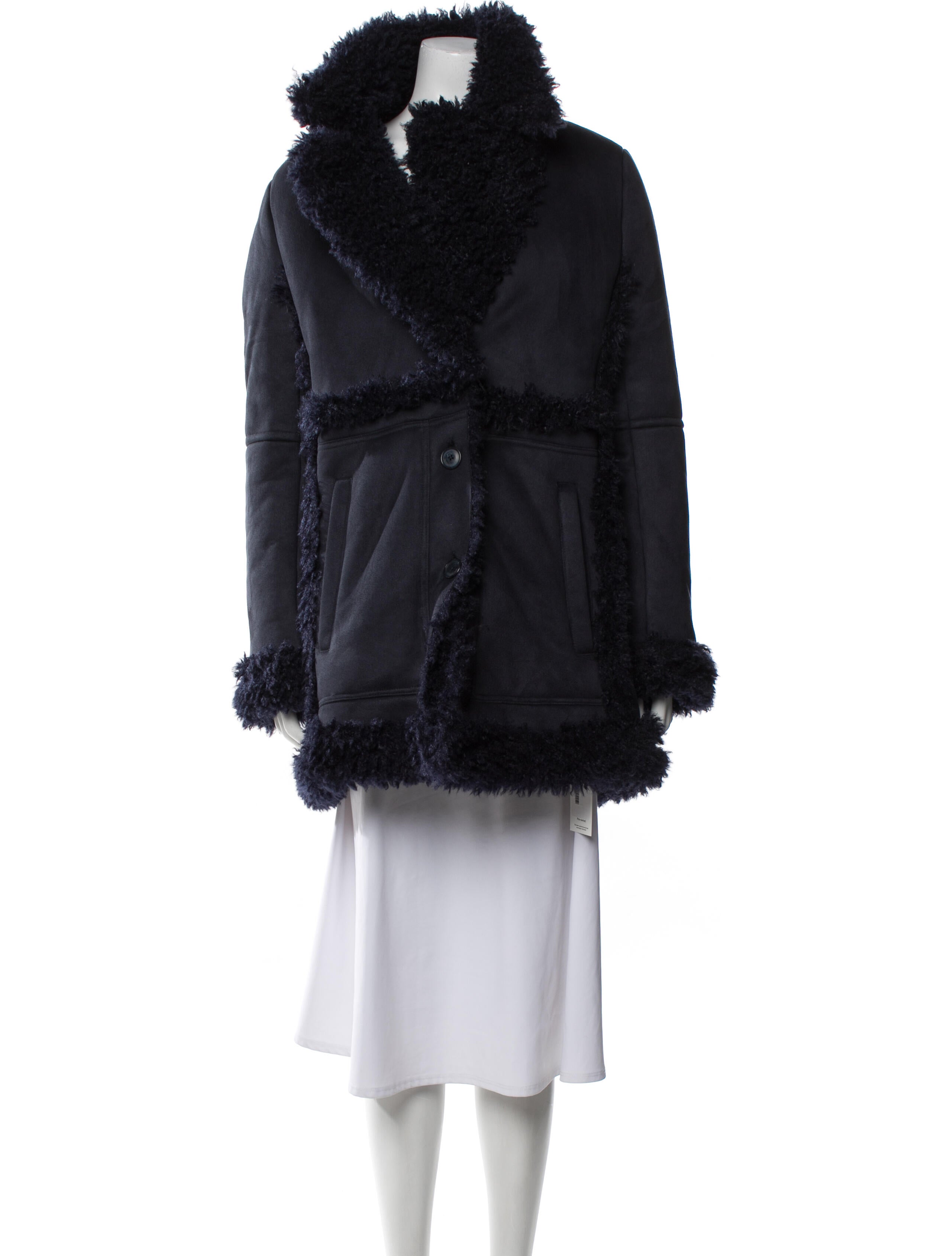 Zadig & Voltaire Faux Fur Coat