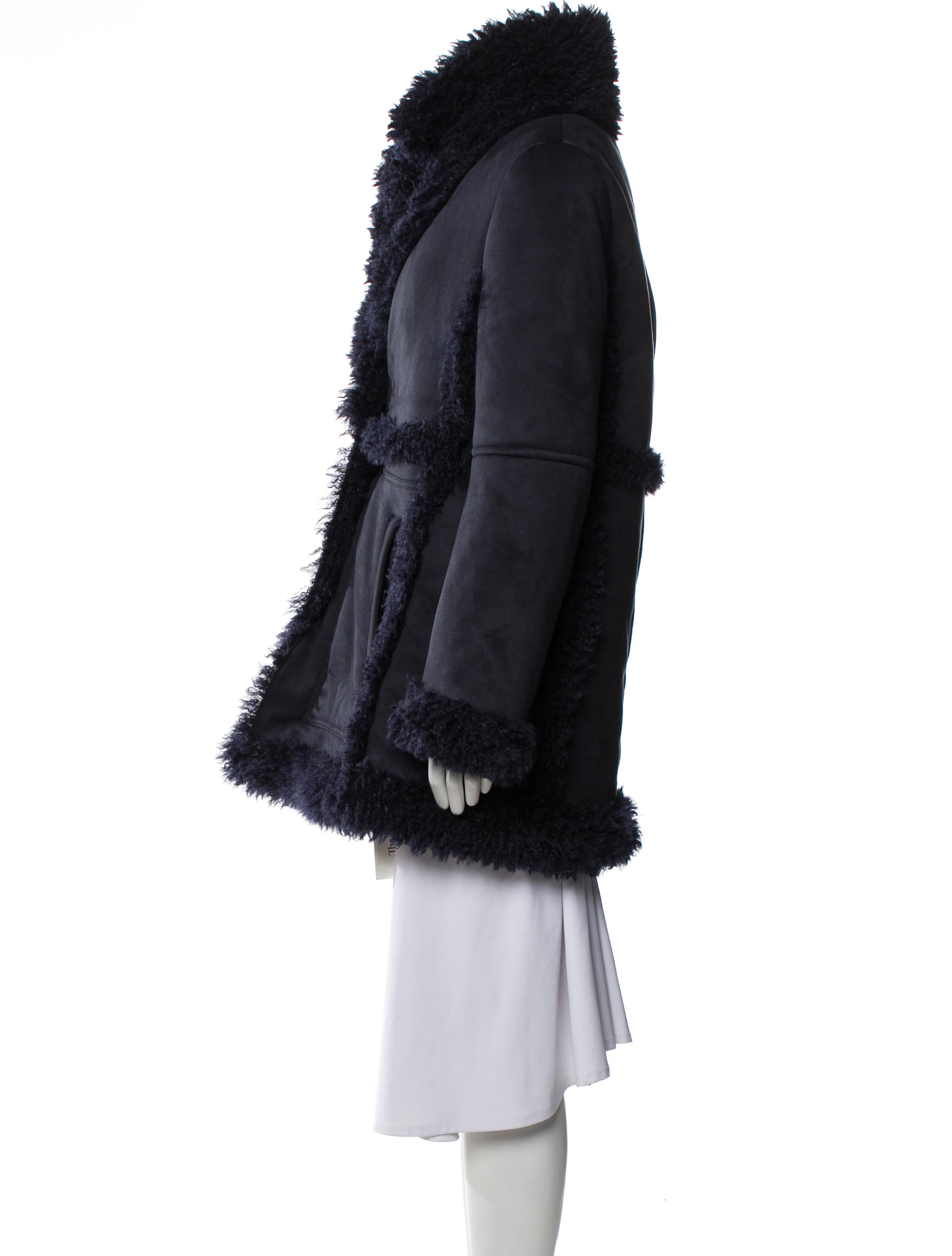Zadig & Voltaire Faux Fur Coat