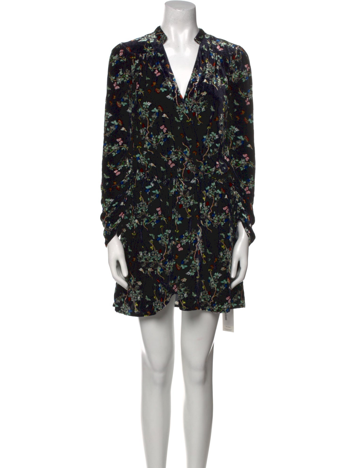 Zadig & Voltaire Floral Print Mini Dress w/ Tags