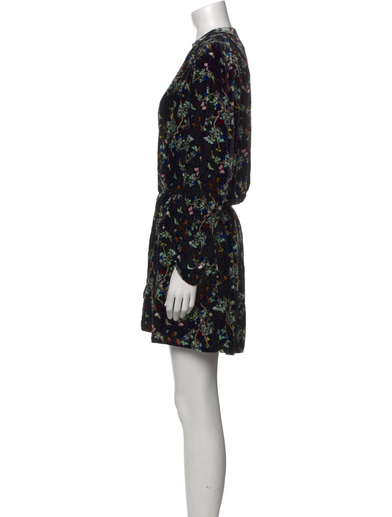 Zadig & Voltaire Floral Print Mini Dress w/ Tags