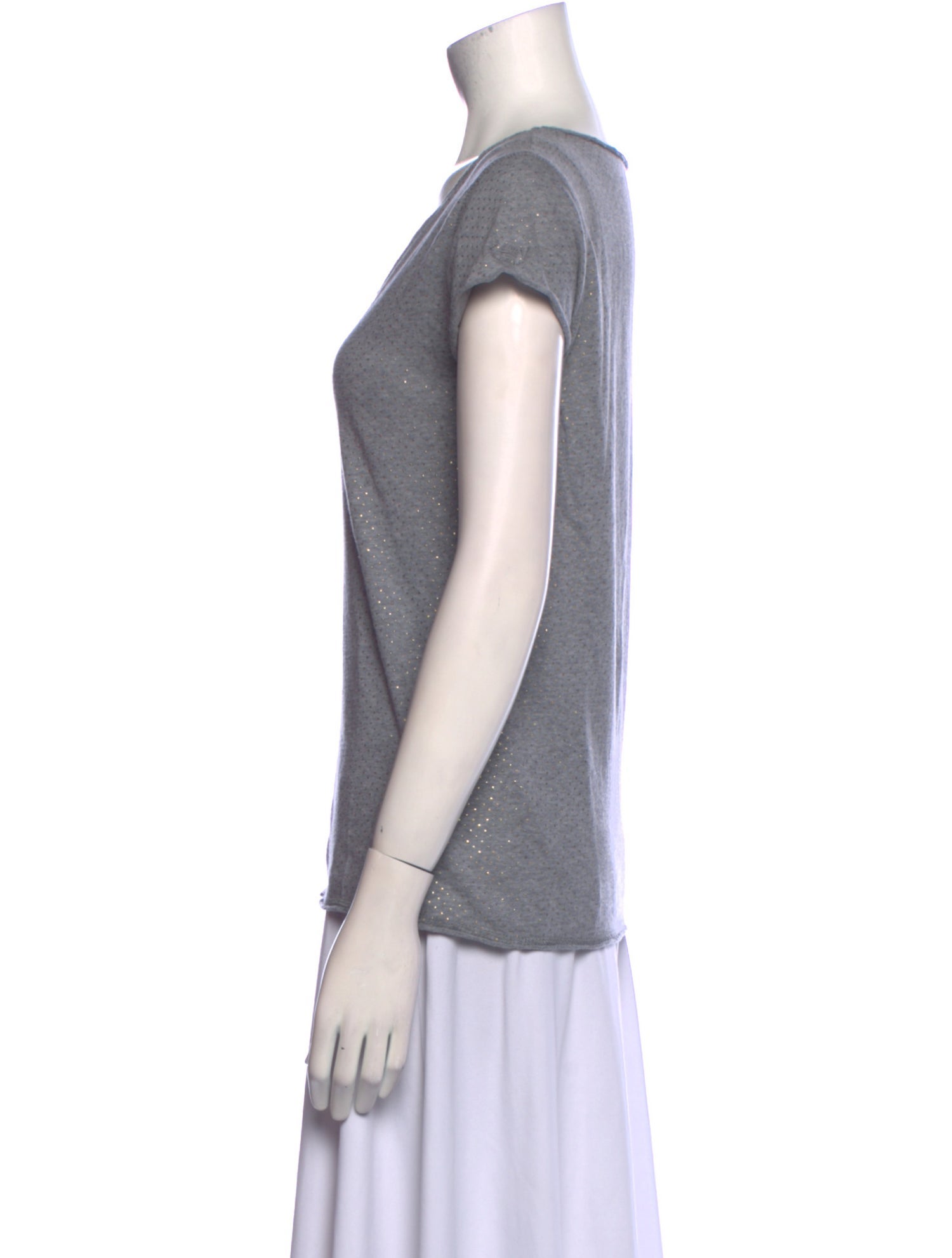 Zadig & Voltaire V-Neck Short Sleeve T-Shirt