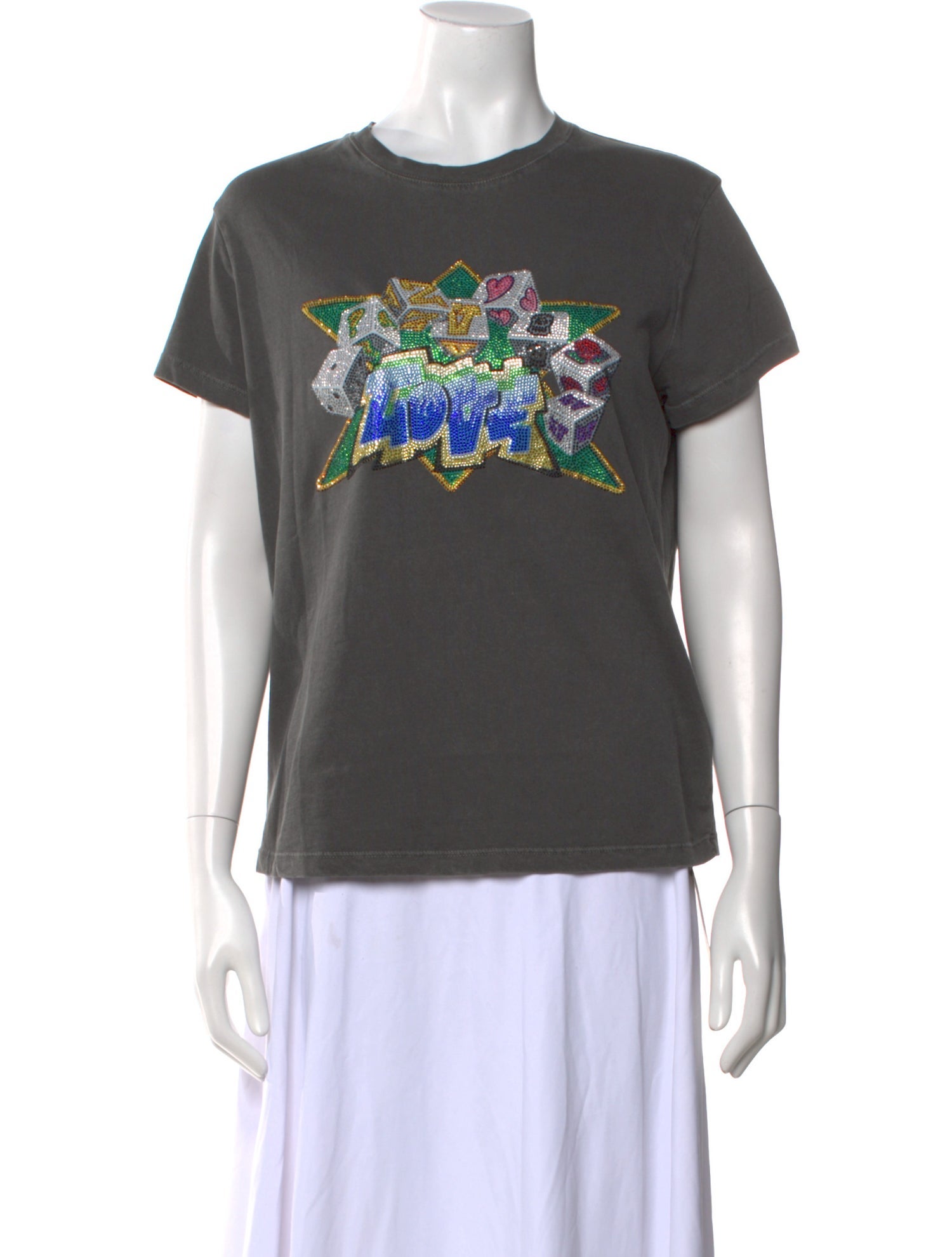 Zadig & Voltaire Graphic Print Crew Neck T-Shirt