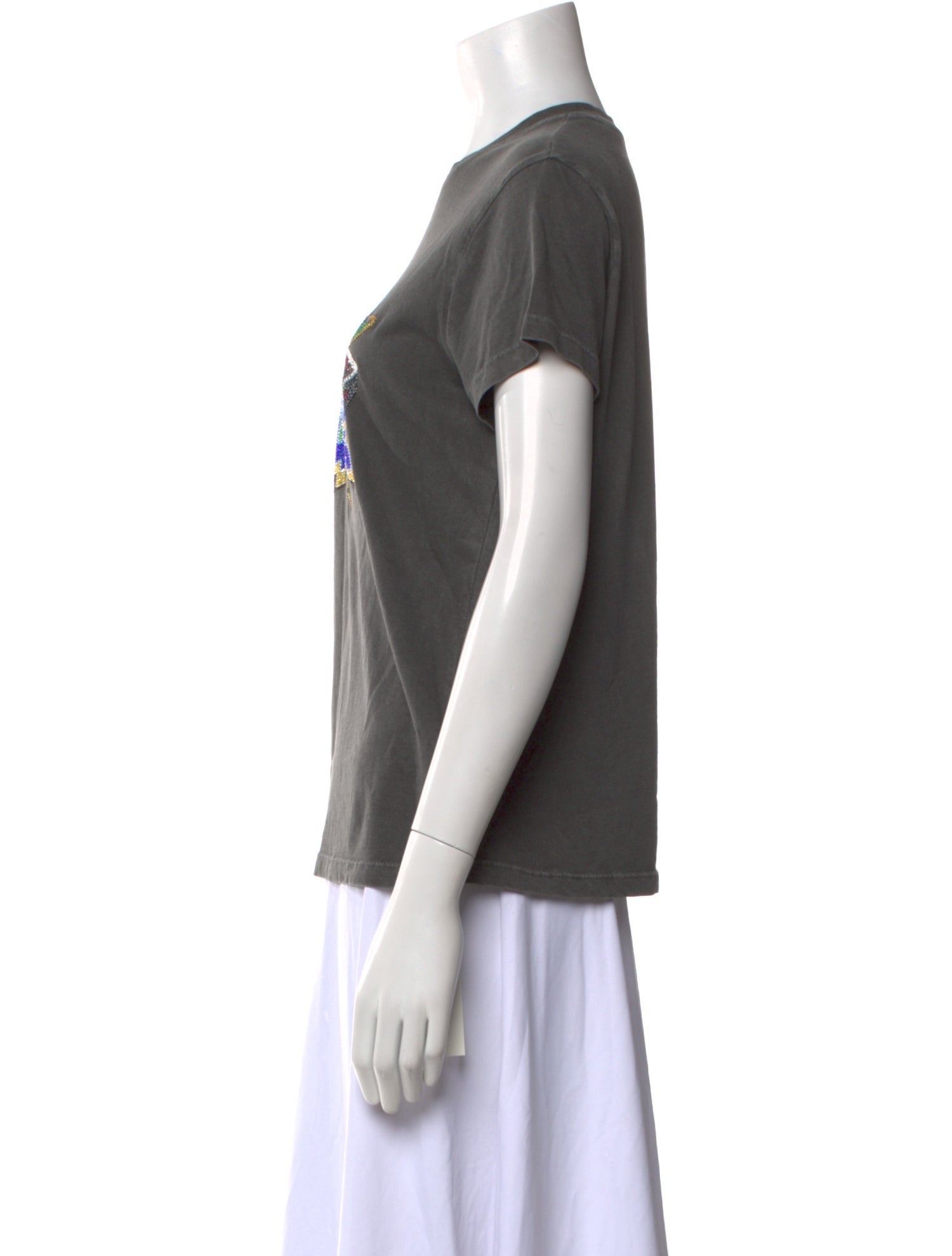 Zadig & Voltaire Graphic Print Crew Neck T-Shirt