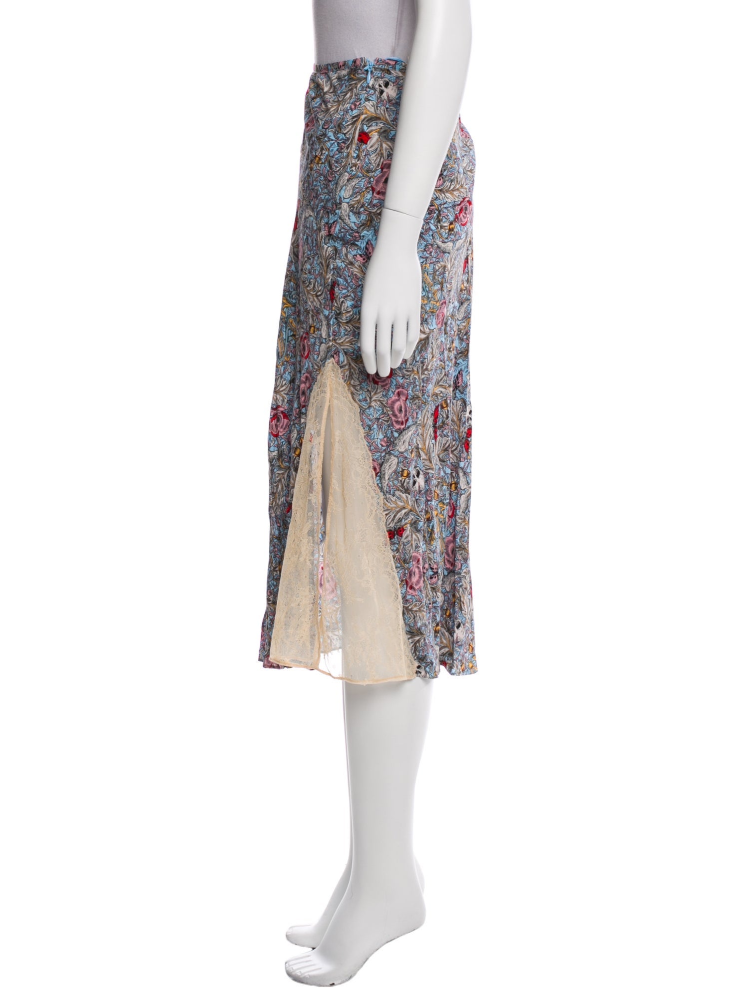 Zadig & Voltaire Printed Midi Length Skirt