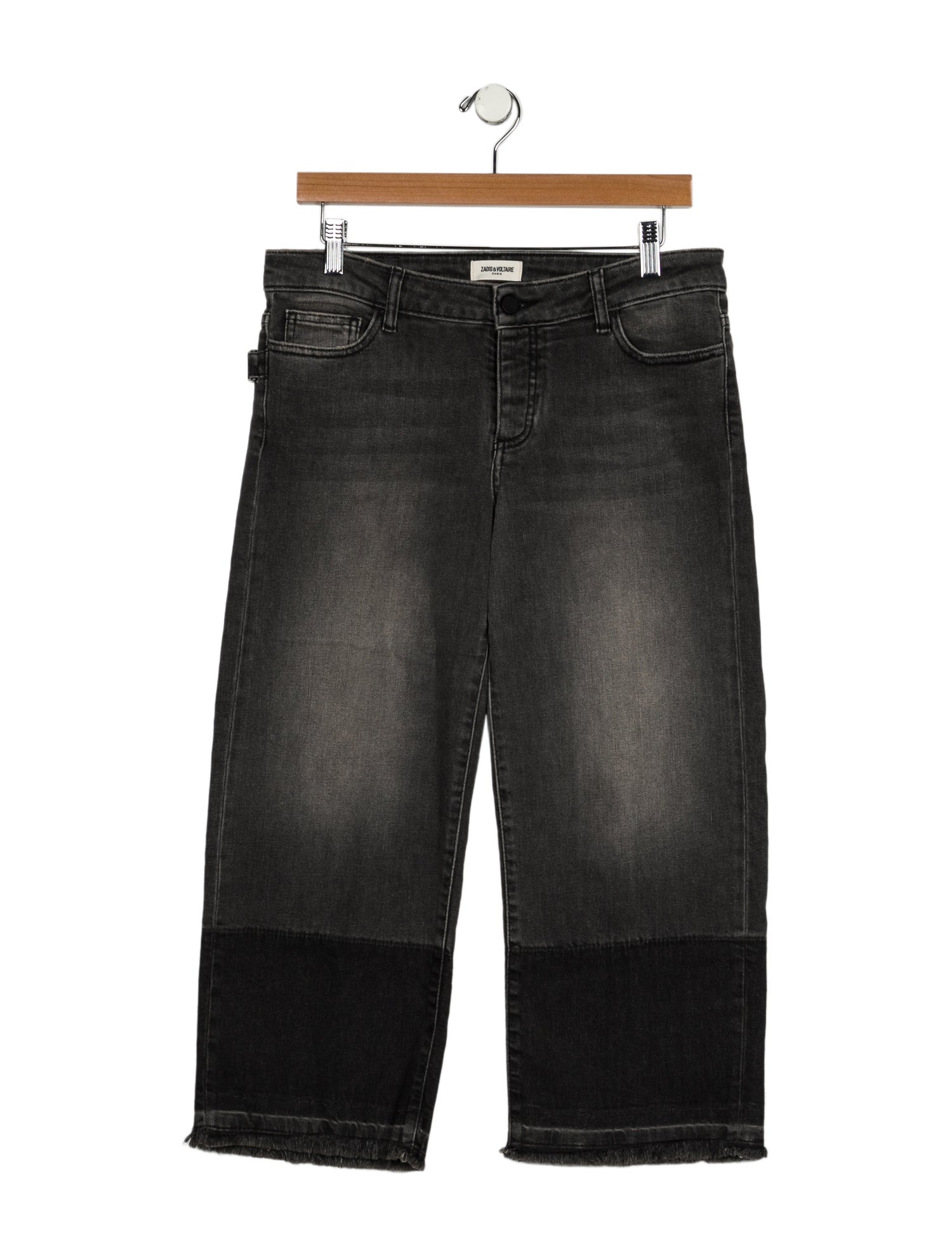 Zadig & Voltaire Mid-Rise Wide Leg Jeans