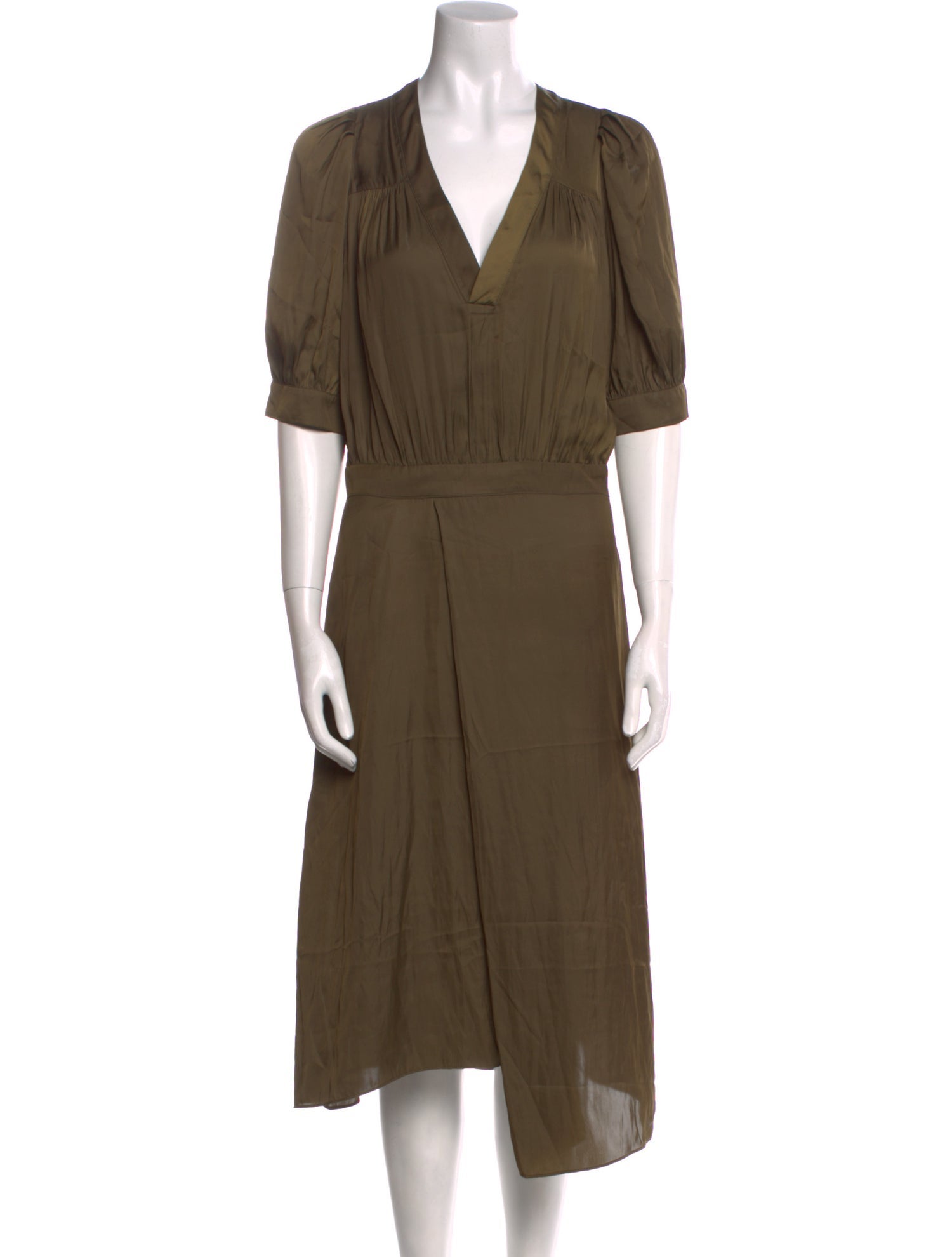 Zadig & Voltaire V-Neck Midi Length Dress