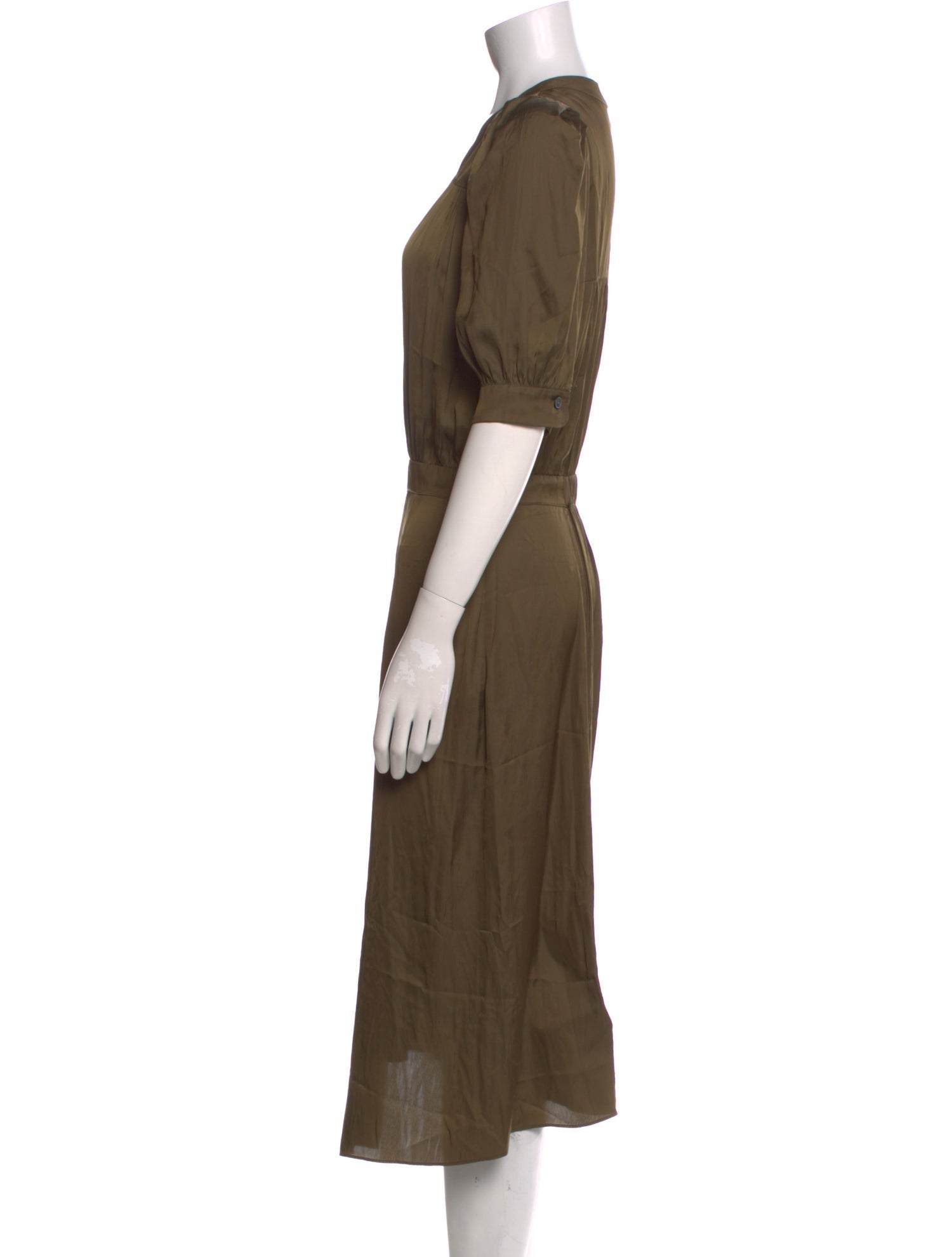 Zadig & Voltaire V-Neck Midi Length Dress