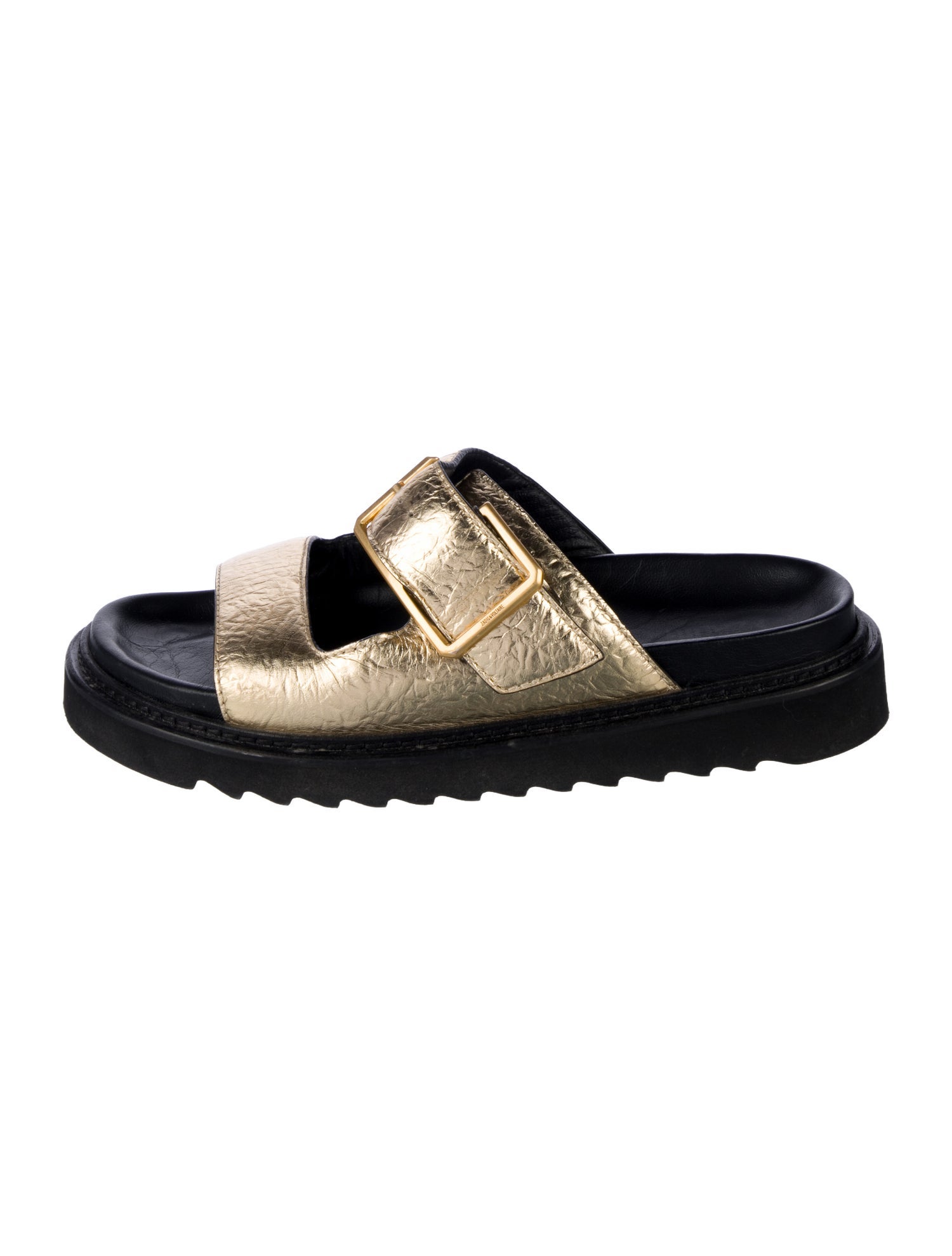 Zadig & Voltaire Leather Slides
