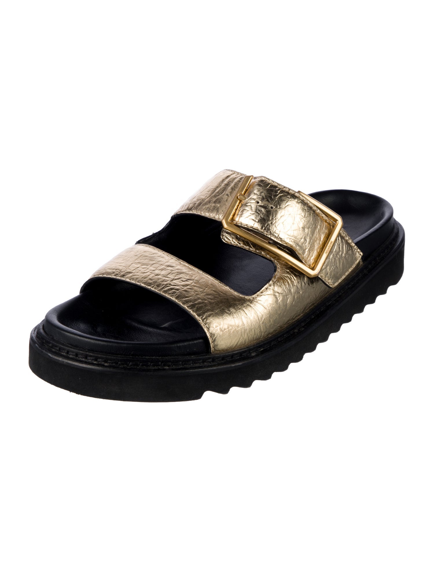 Zadig & Voltaire Leather Slides
