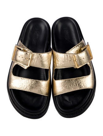 Zadig & Voltaire Leather Slides
