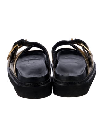 Zadig & Voltaire Leather Slides