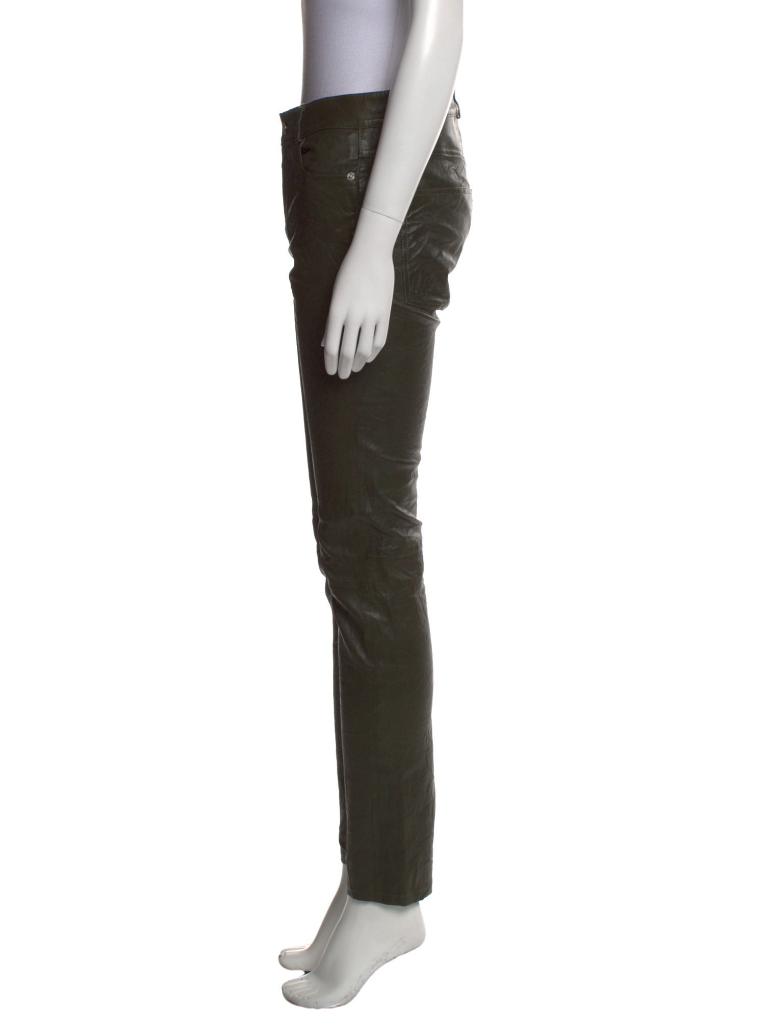 Zadig & Voltaire Leather Skinny Leg Pants