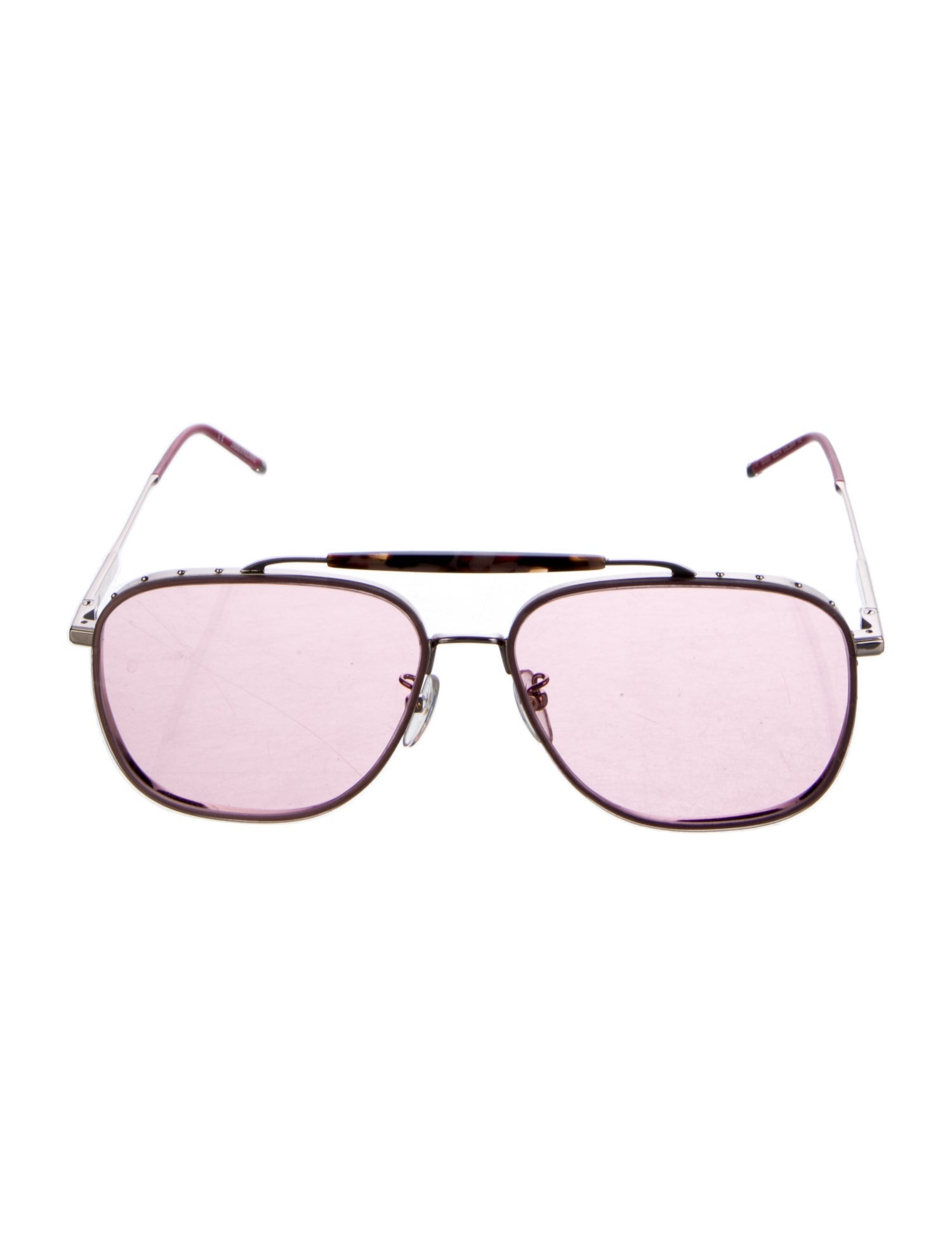 Zadig & Voltaire Aviator Tinted Sunglasses