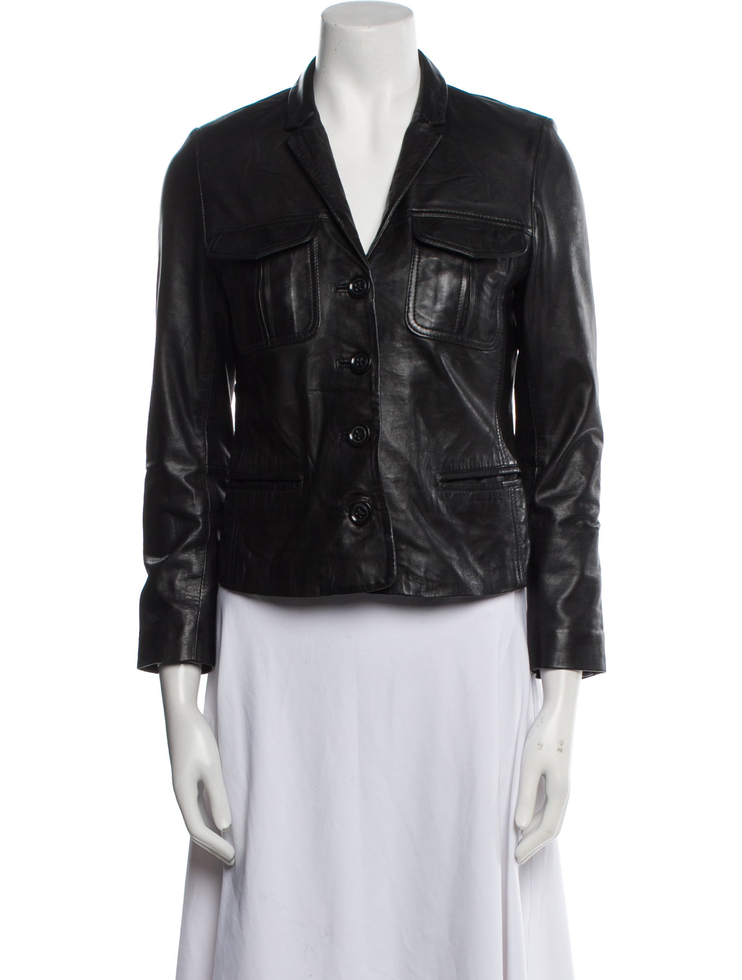 Zadig & Voltaire Leather Biker Jacket