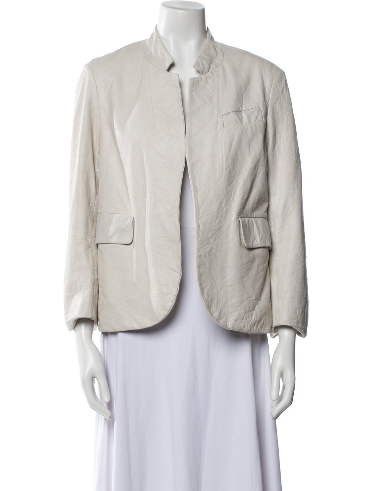 Zadig & Voltaire Leather Blazer