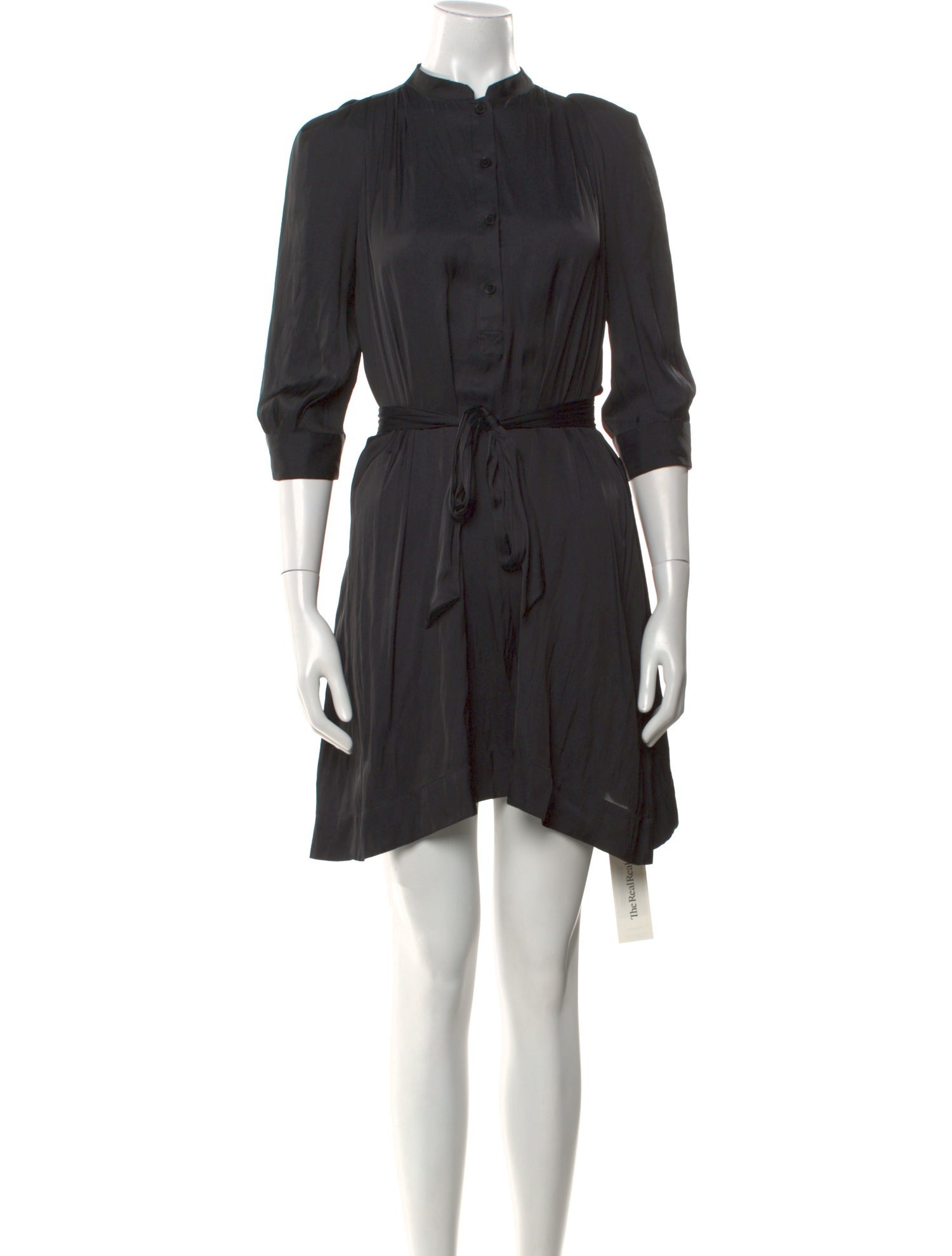 Zadig & Voltaire Mock Neck Mini Dress