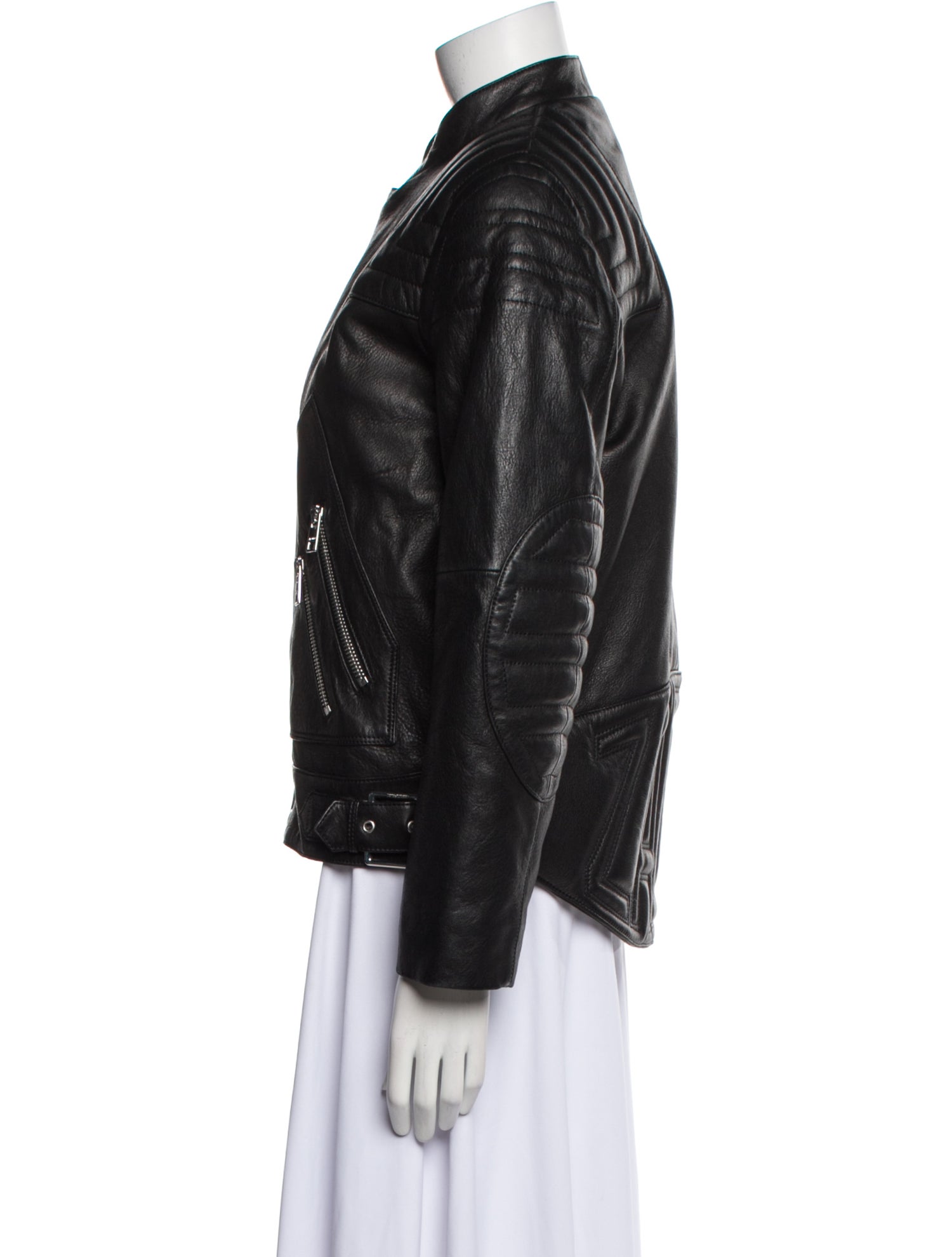 Zadig & Voltaire Leather Biker Jacket