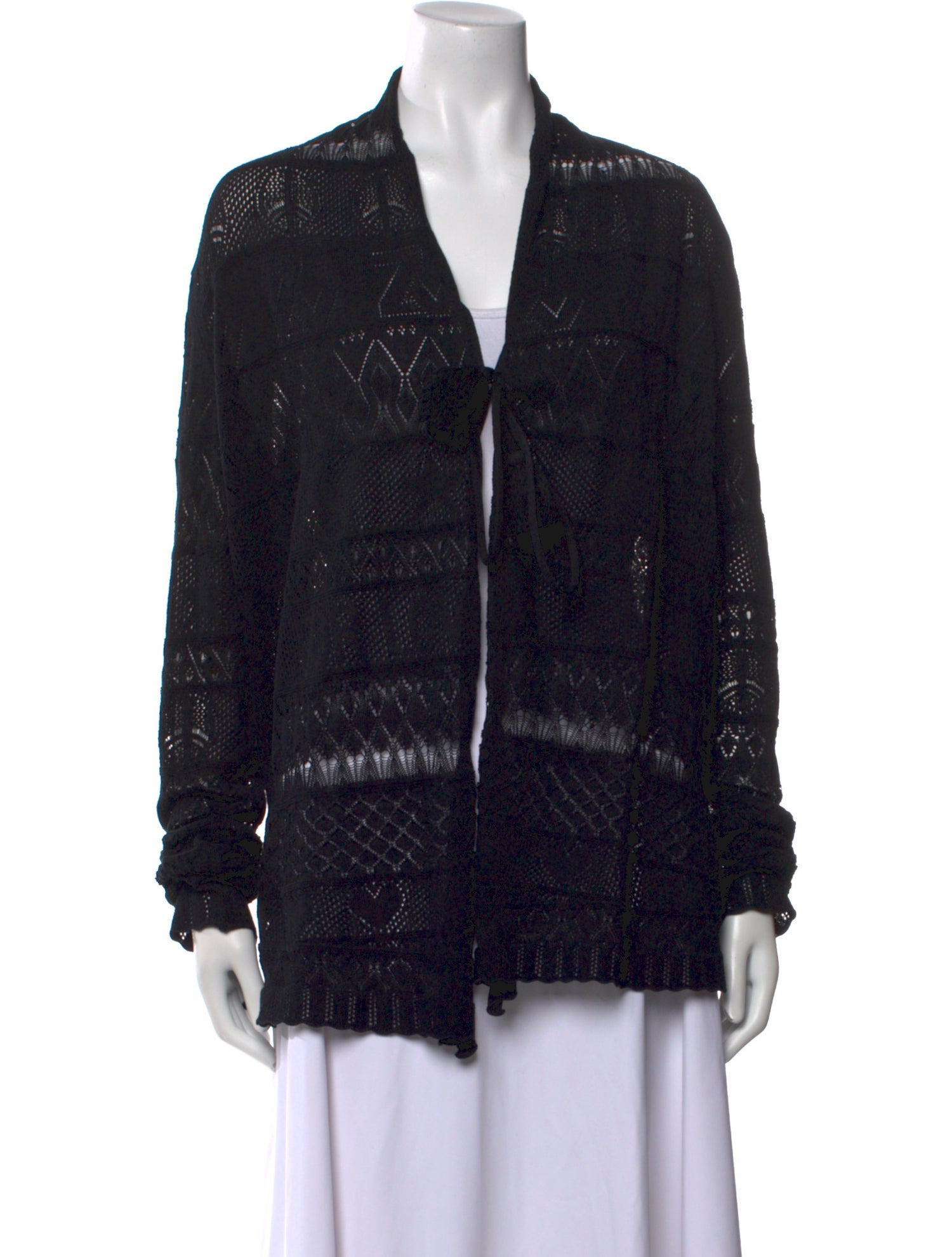 Zadig & Voltaire Patterned V-Neck Sweater