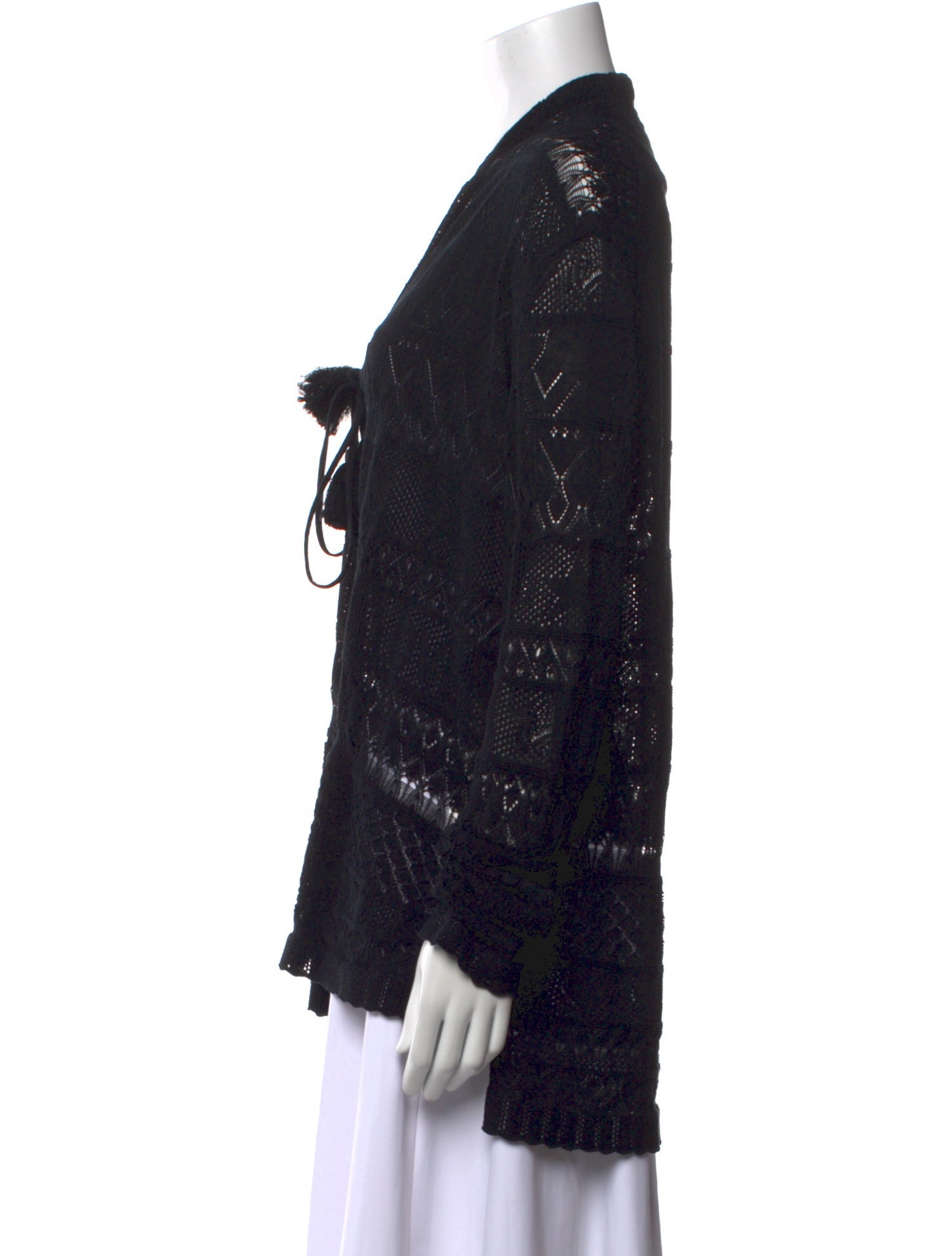 Zadig & Voltaire Patterned V-Neck Sweater