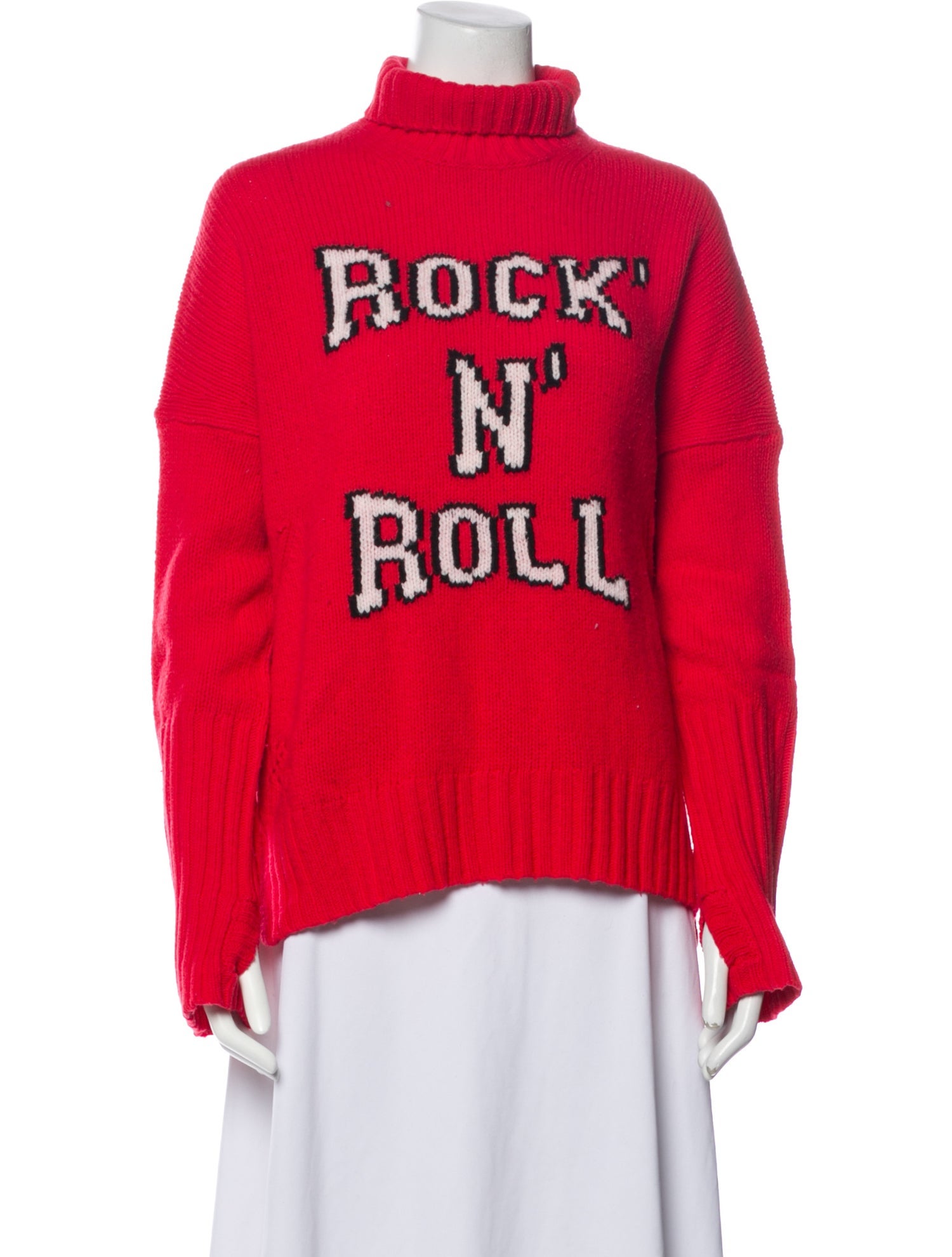 Zadig & Voltaire Wool Graphic Print Sweater