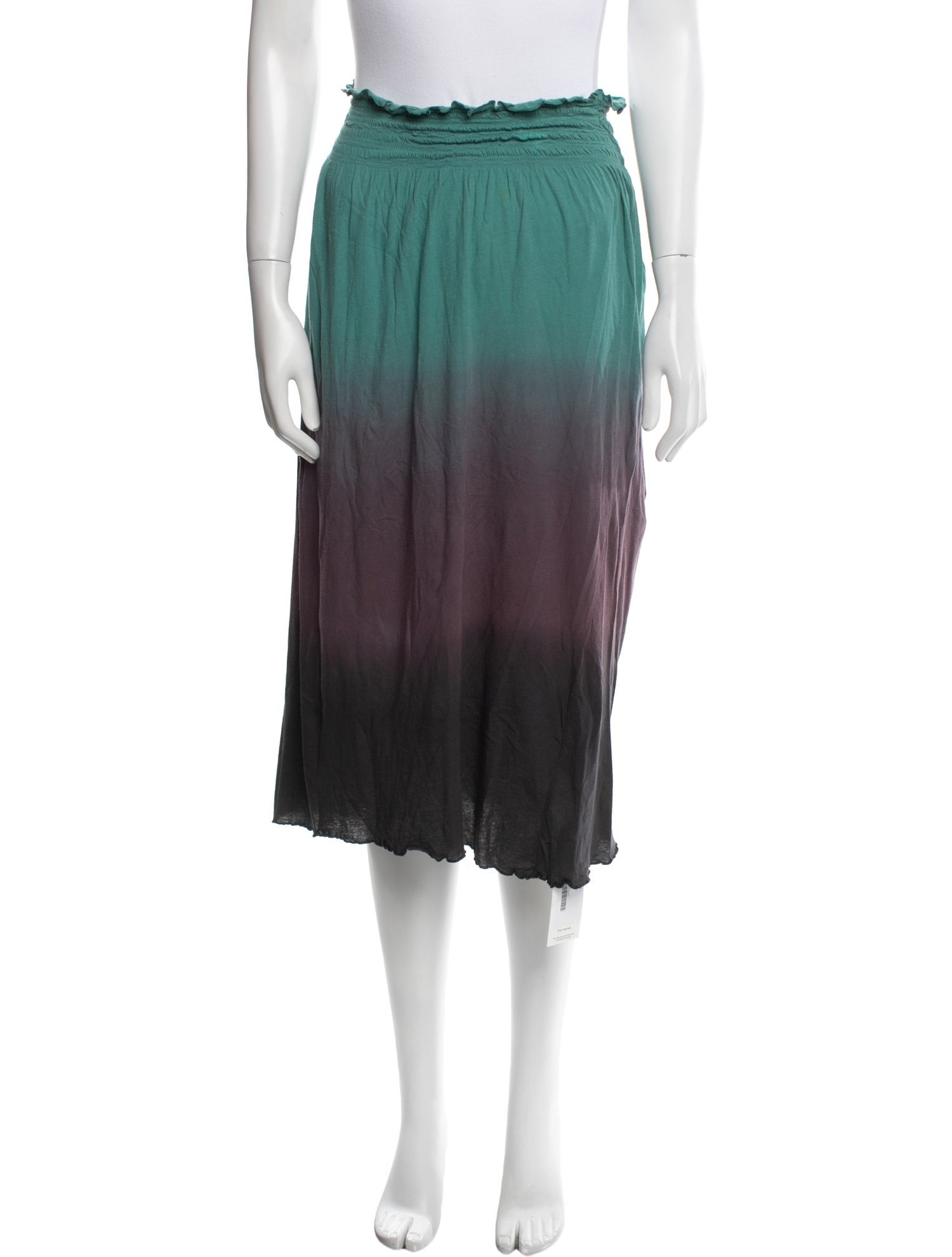 Zadig & Voltaire Tie-Dye Print Knee-Length Skirt