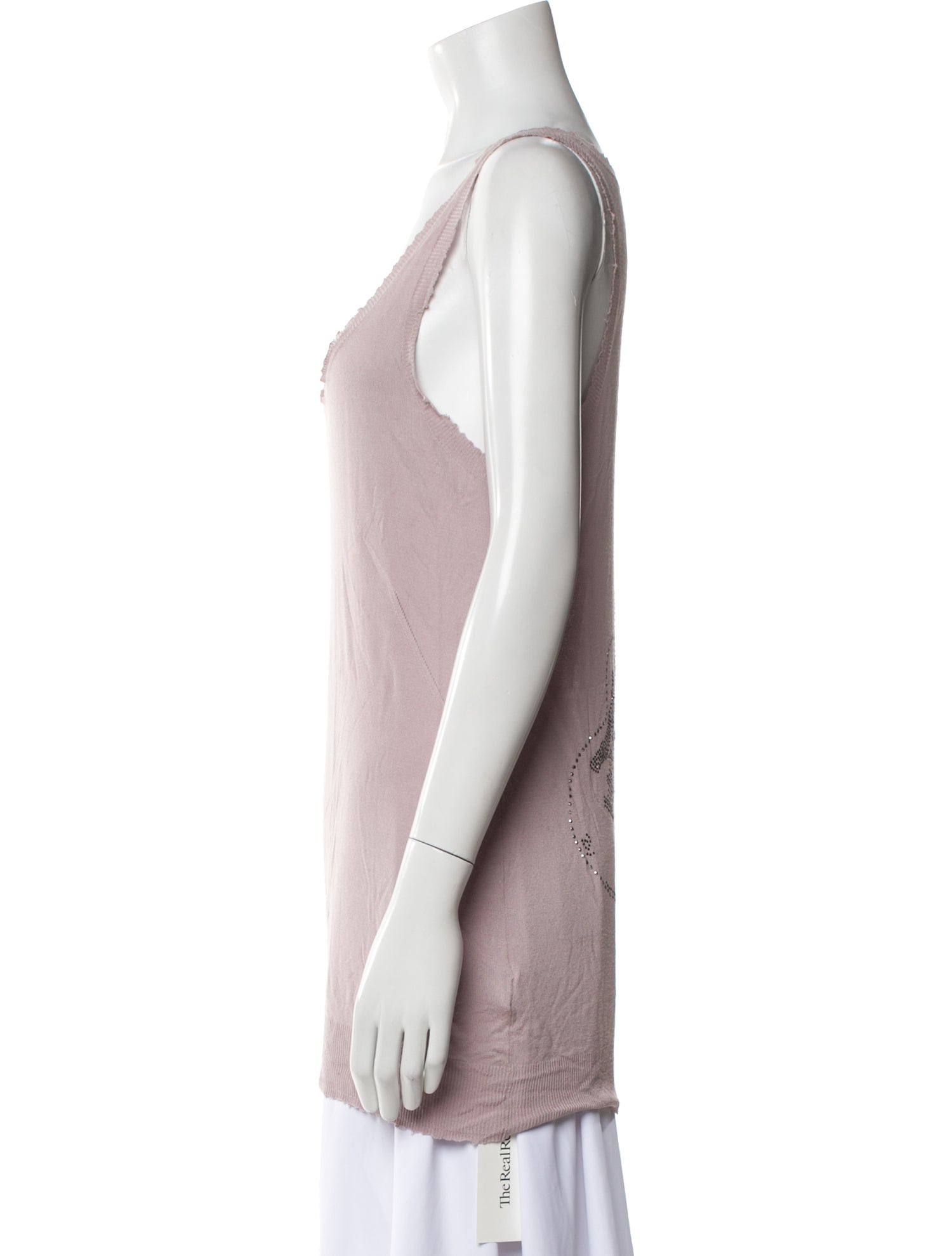 Zadig & Voltaire Scoop Neck Sleeveless Top