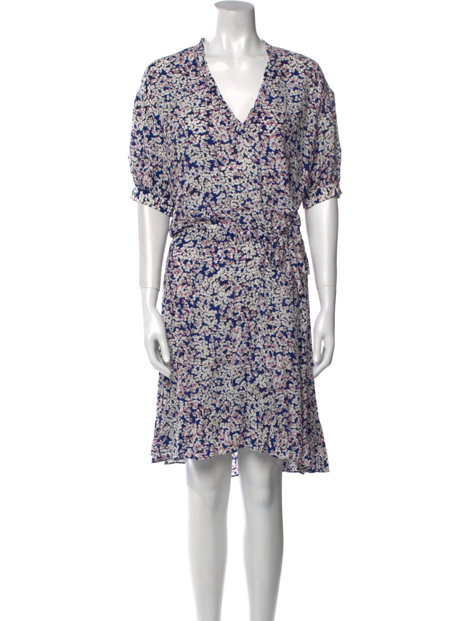 Zadig & Voltaire Floral Print Knee-Length Dress