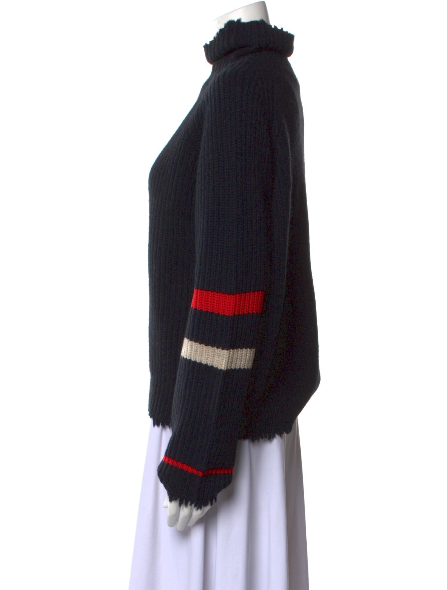 Zadig & Voltaire Striped Turtleneck Sweater